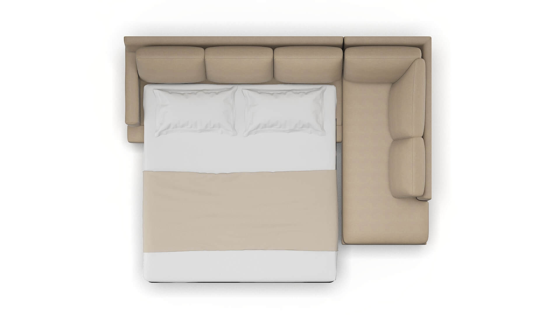 Houston Chance Platinum Panel Sleeper Espresso legs 3