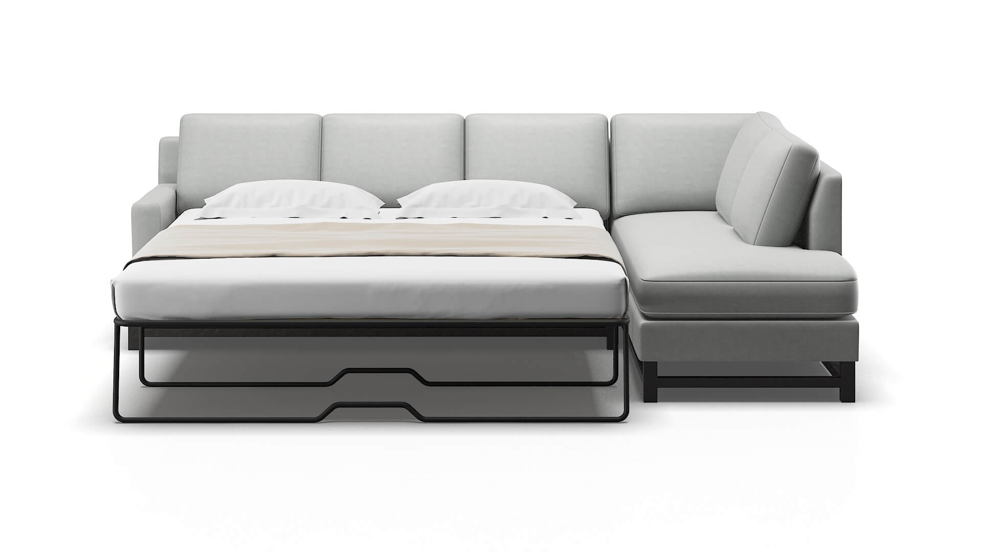 Houston Dawson Platinum Panel Sleeper Espresso legs 1