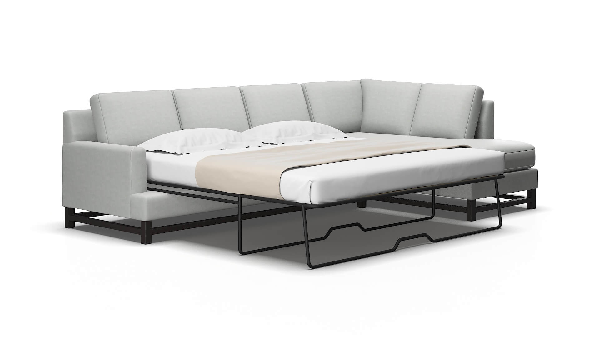 Houston Dawson Platinum Panel Sleeper Espresso legs 2