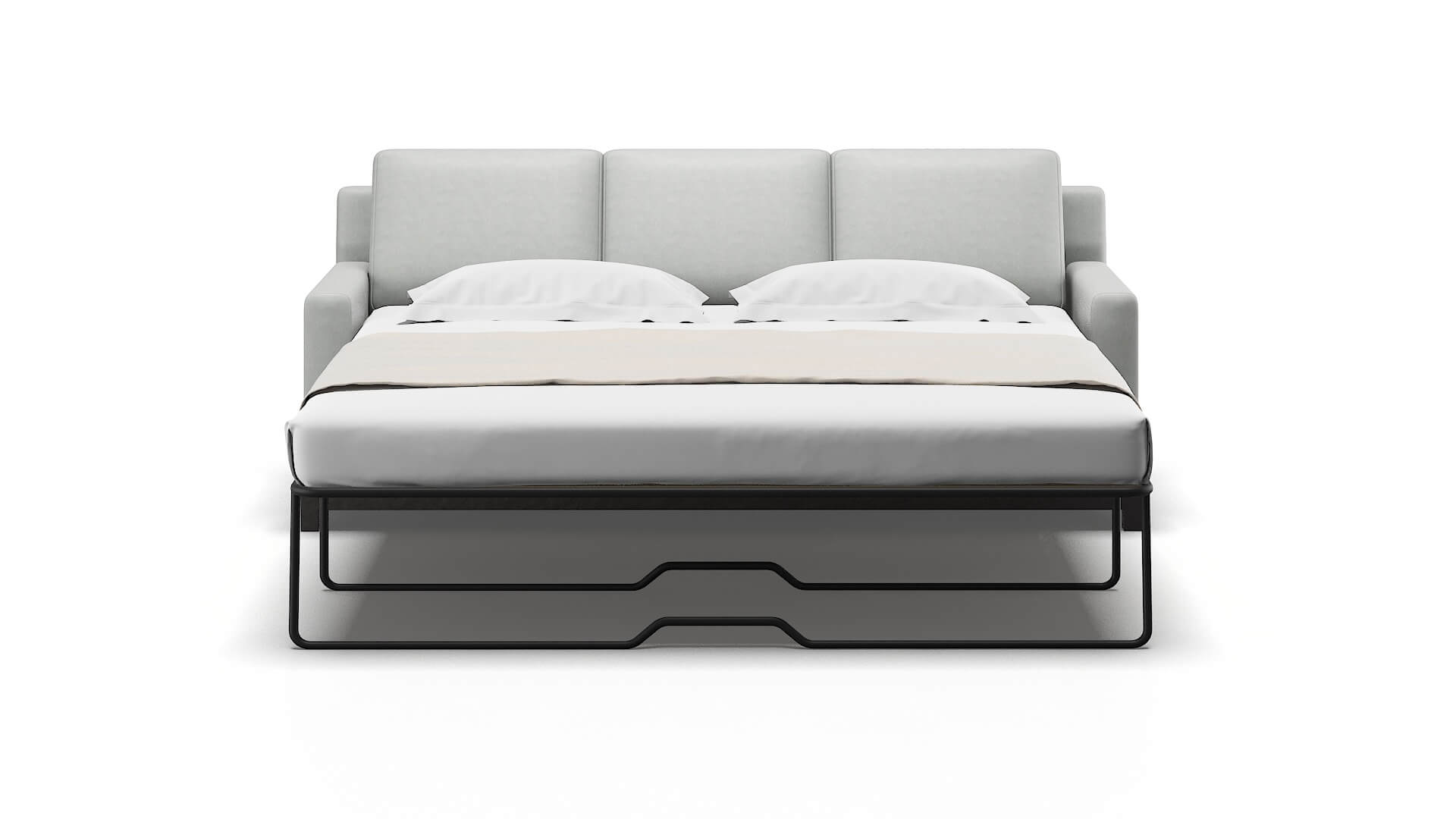 Houston Dawson Platinum Sofa Sleeper Espresso legs 1