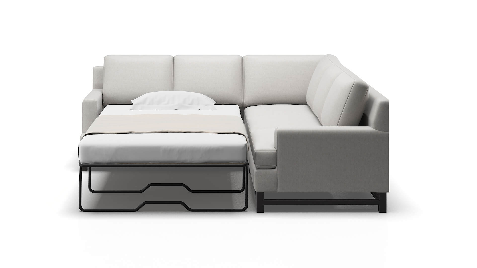 Houston Dream_d Sterling Sectional Sleeper Espresso legs 1