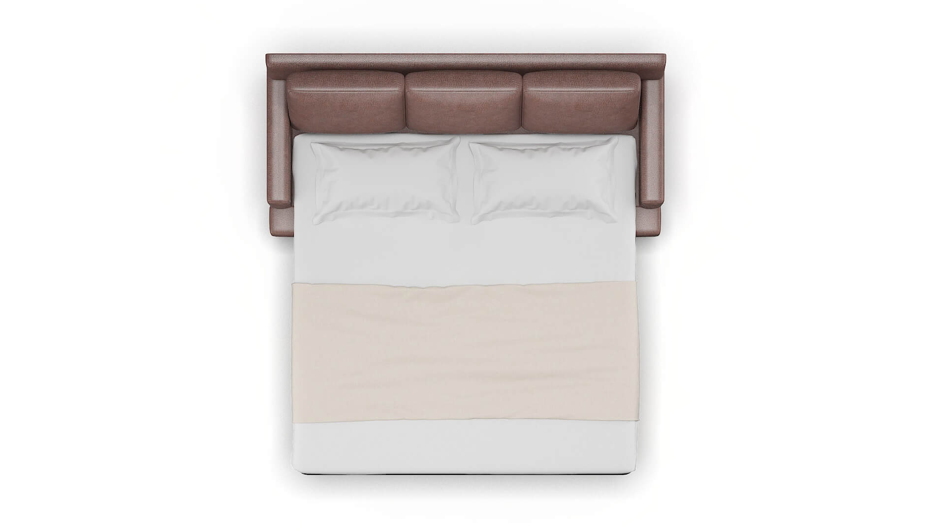 Houston Ford Brown Sofa Sleeper Espresso legs 3