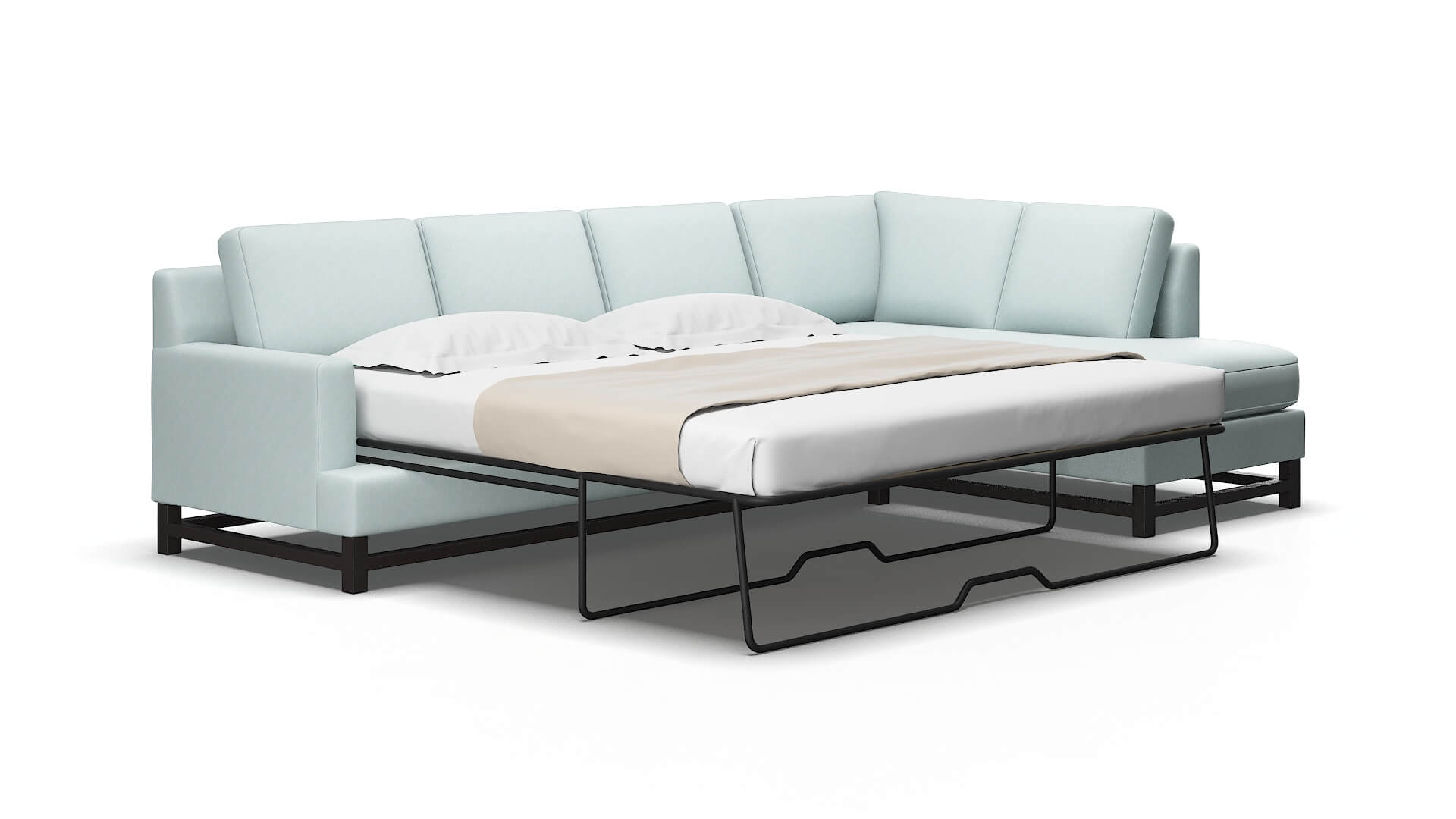 Houston Hepburn peridot Panel sleeper Espresso Legs  2