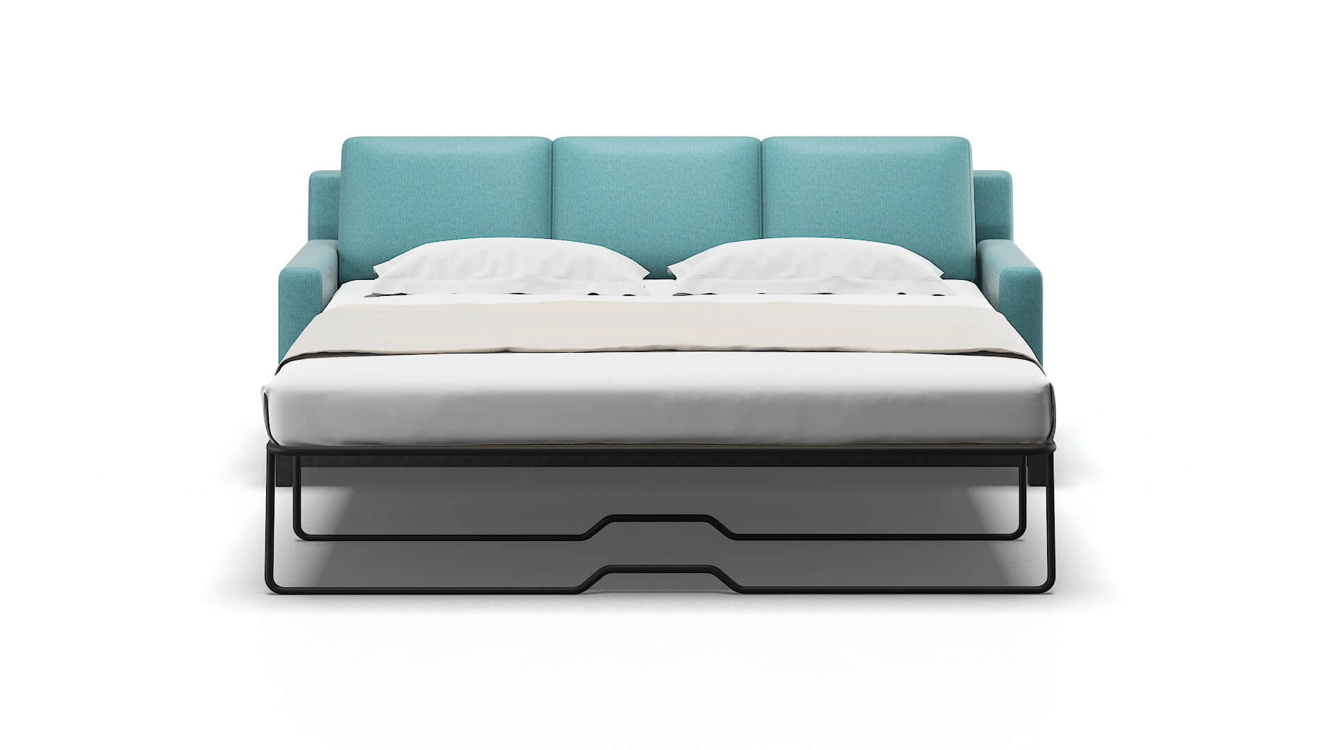 Houston Hepburn_hrp Emerald Sofa Sleeper Espresso legs 1