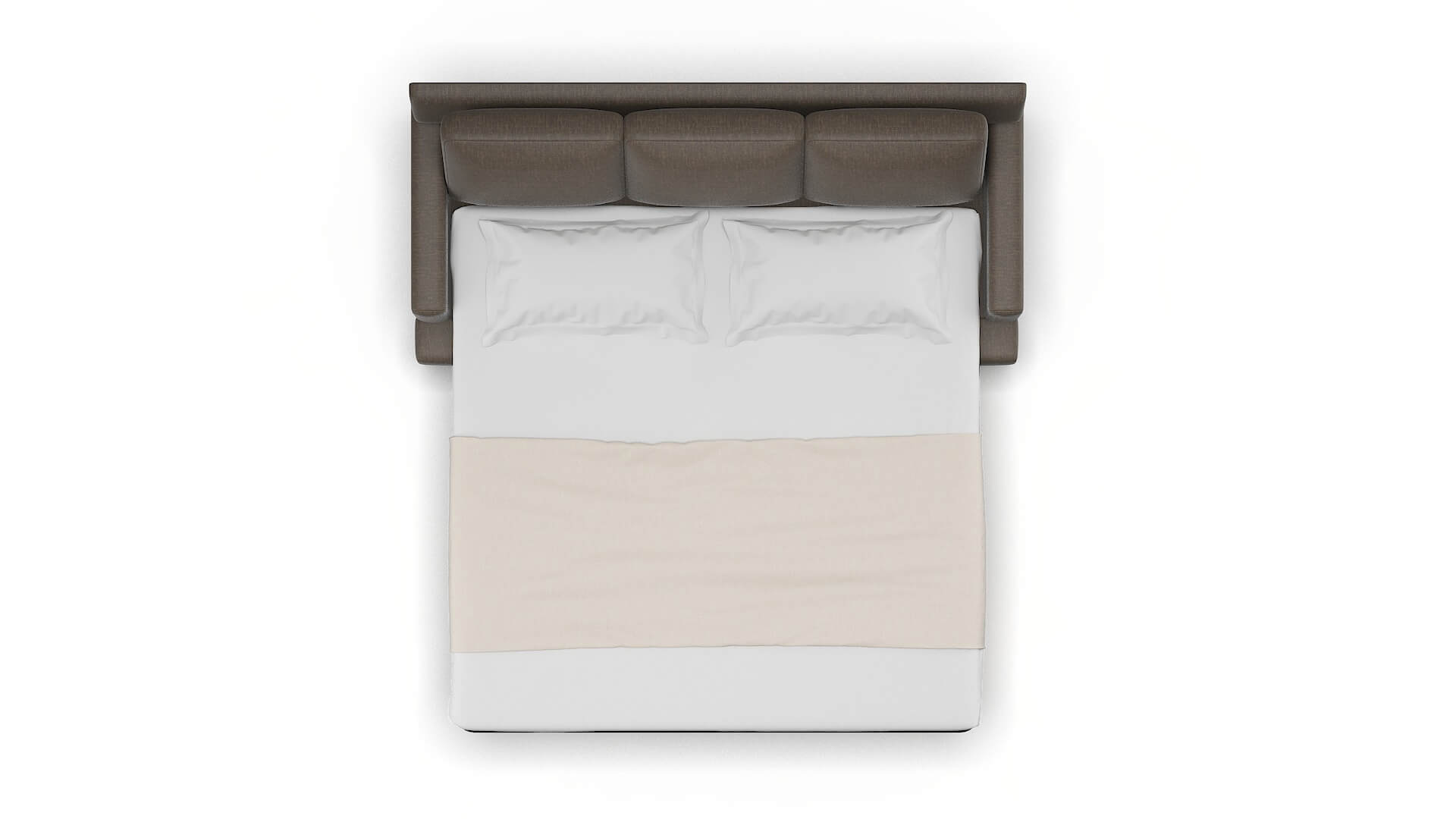 Houston Keylargo Bark Sofa Sleeper Espresso legs 3