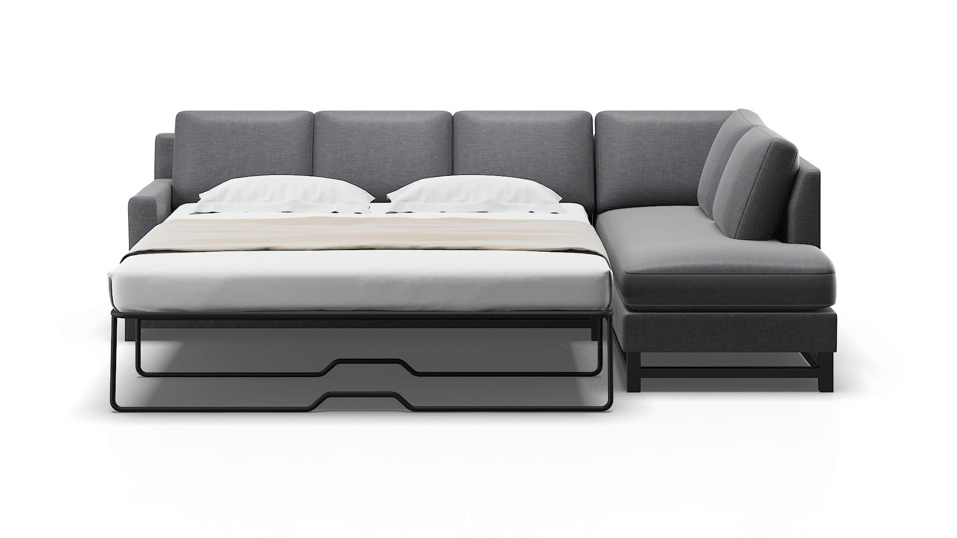 Houston Keylargo Graphite Panel Sleeper Espresso legs 1