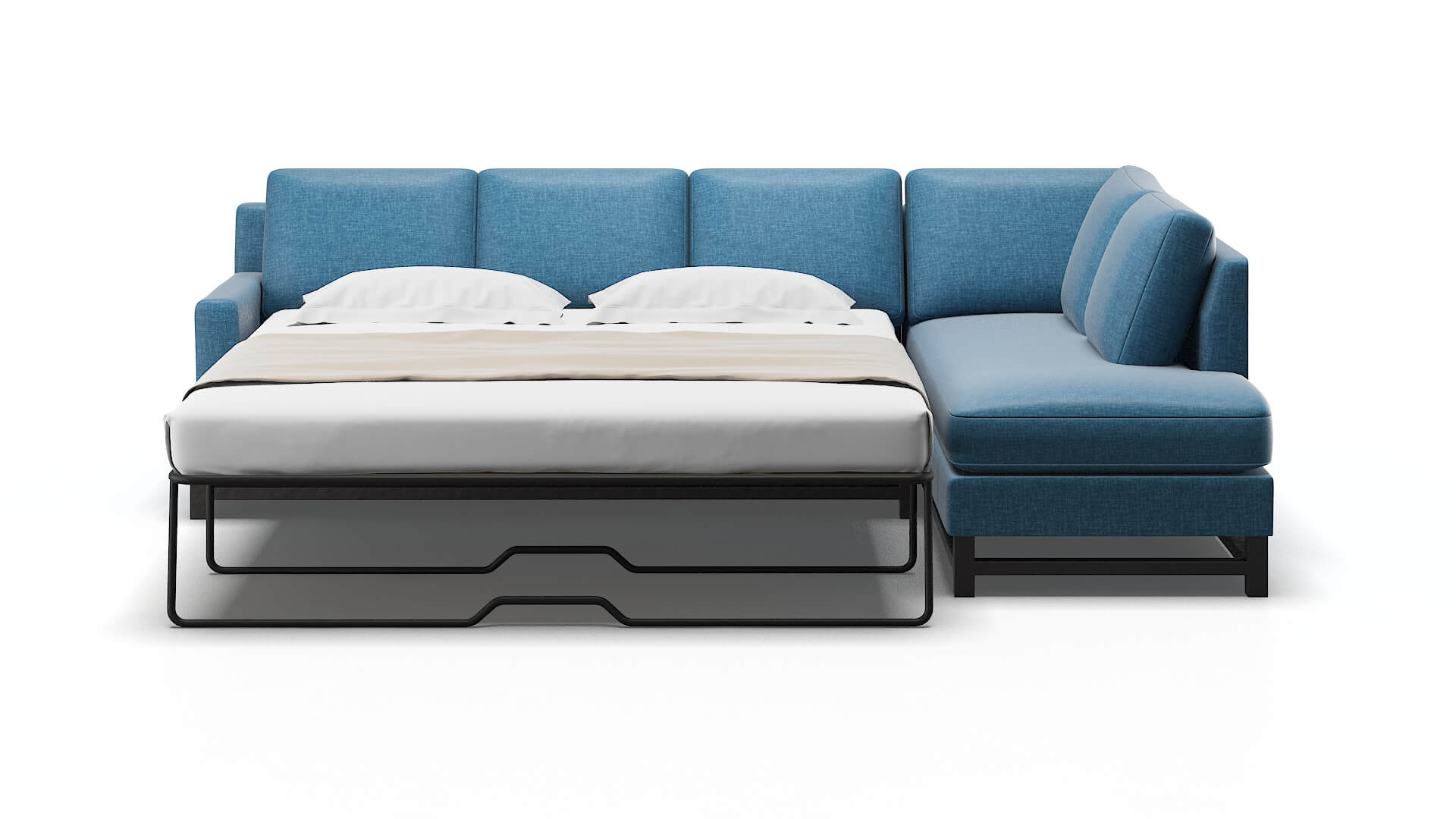 Houston Keylargo Ocean Panel Sleeper Espresso legs 1