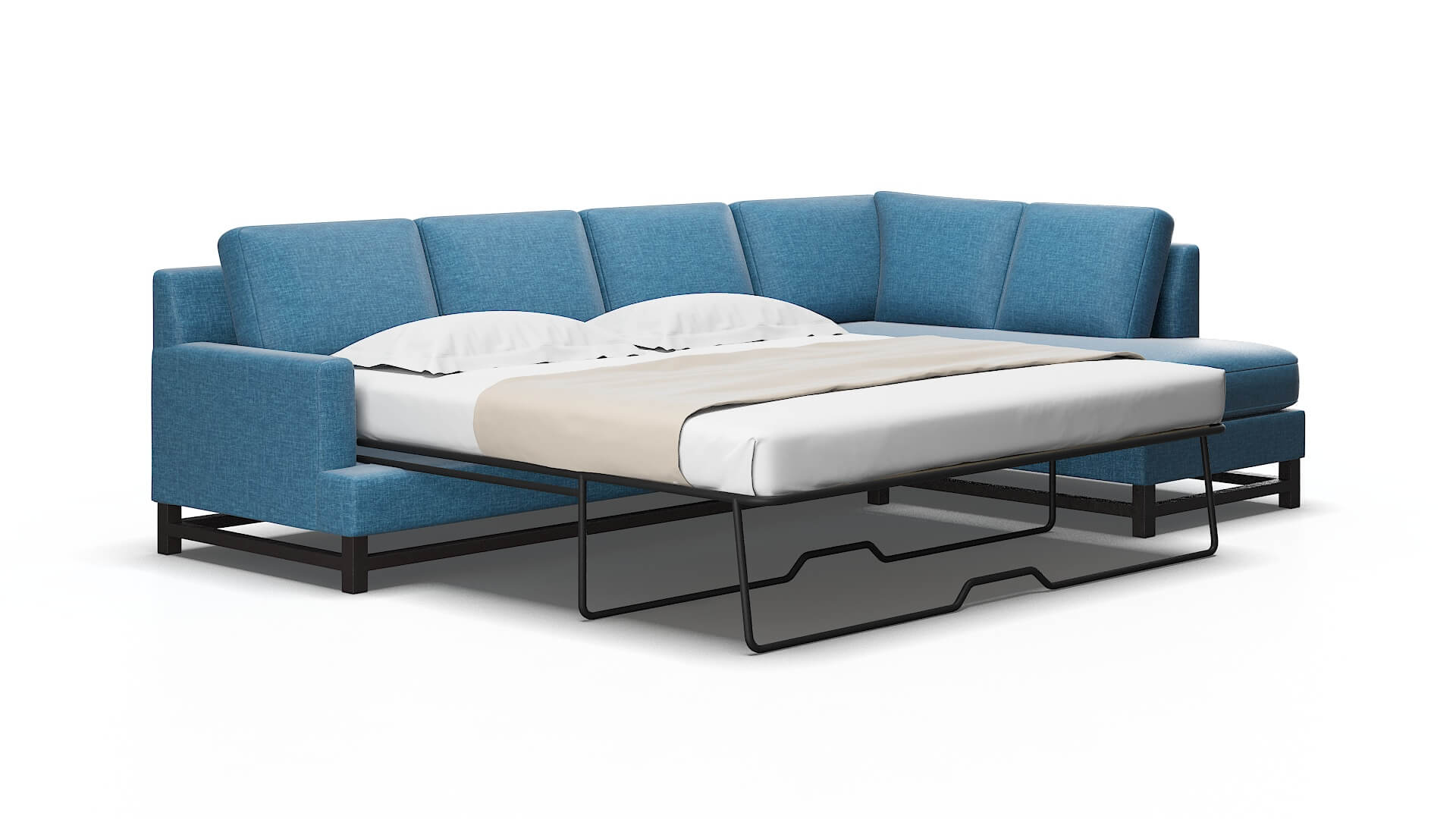 Houston Keylargo Ocean Panel Sleeper Espresso legs 2