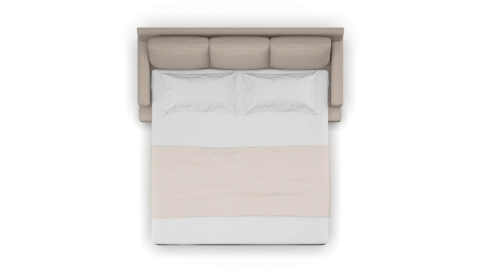 Houston Keylargo Pumice Sofa Sleeper Espresso legs 3