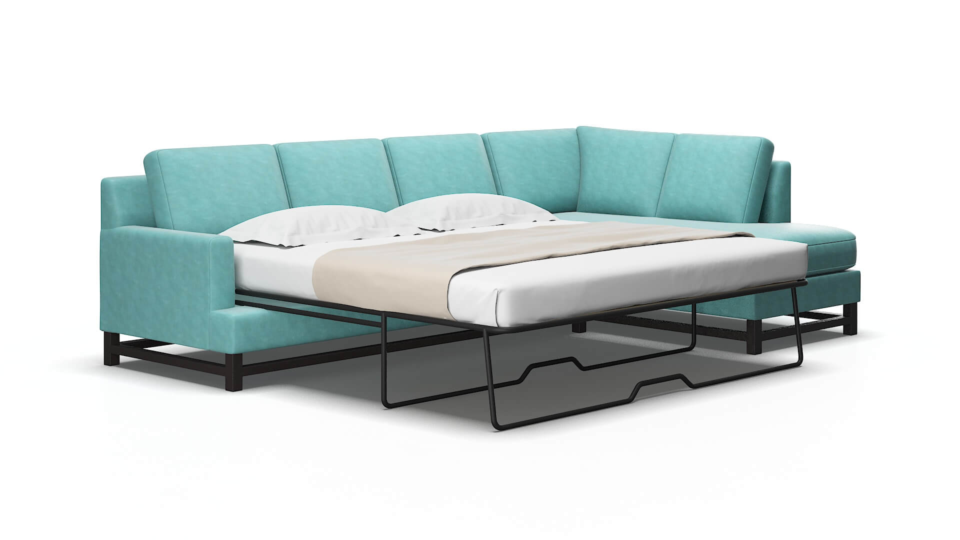 Houston Leslie caribbean Panel sleeper Espresso Legs  2