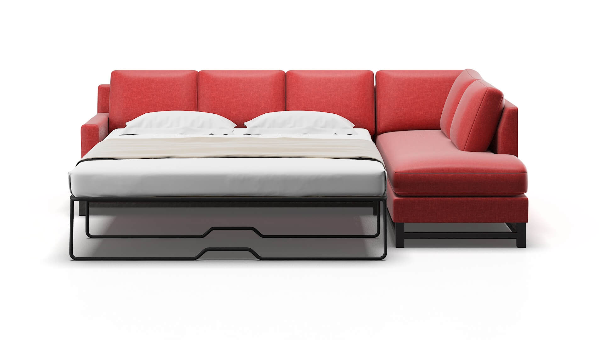 Houston Leslie Poppy Panel Sleeper Espresso legs 1