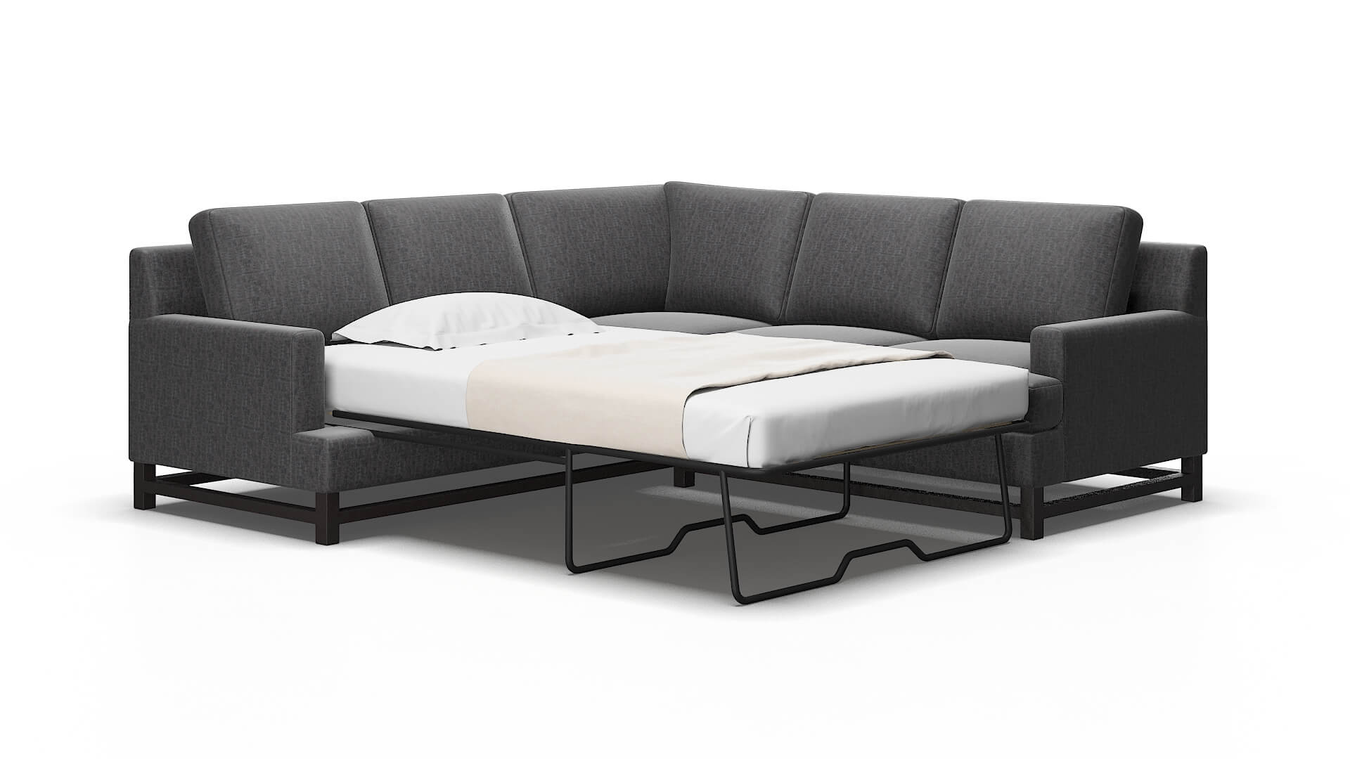 Houston Marcy baltic Sectional sleeper Espresso Legs  2