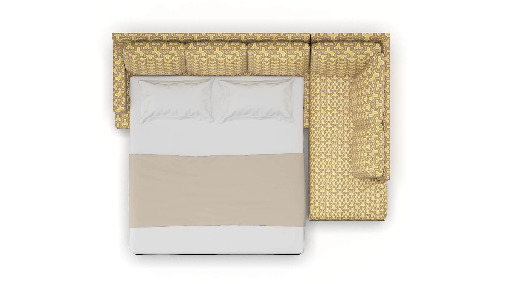 Houston Merci Dijon Panel Sleeper Espresso legs 3