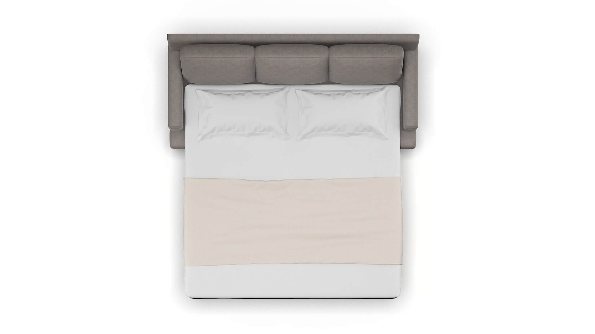 Houston Noble Otter Sofa Sleeper Espresso legs 3