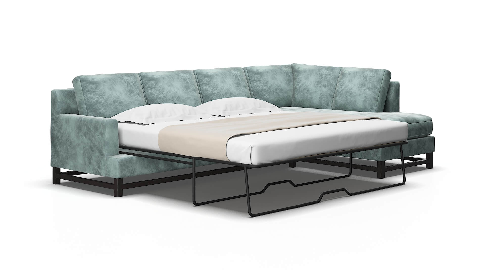 Houston Royale cloud Panel sleeper Espresso Legs  2
