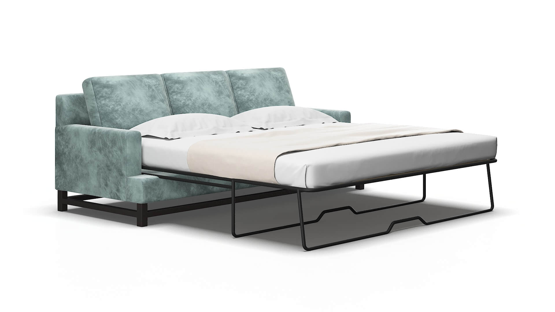 Houston Royale Cloud Sofa Sleeper Espresso legs 2