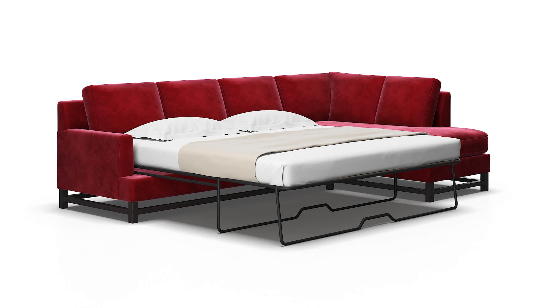 Houston Royale Ruby Panel Sleeper Espresso legs 2
