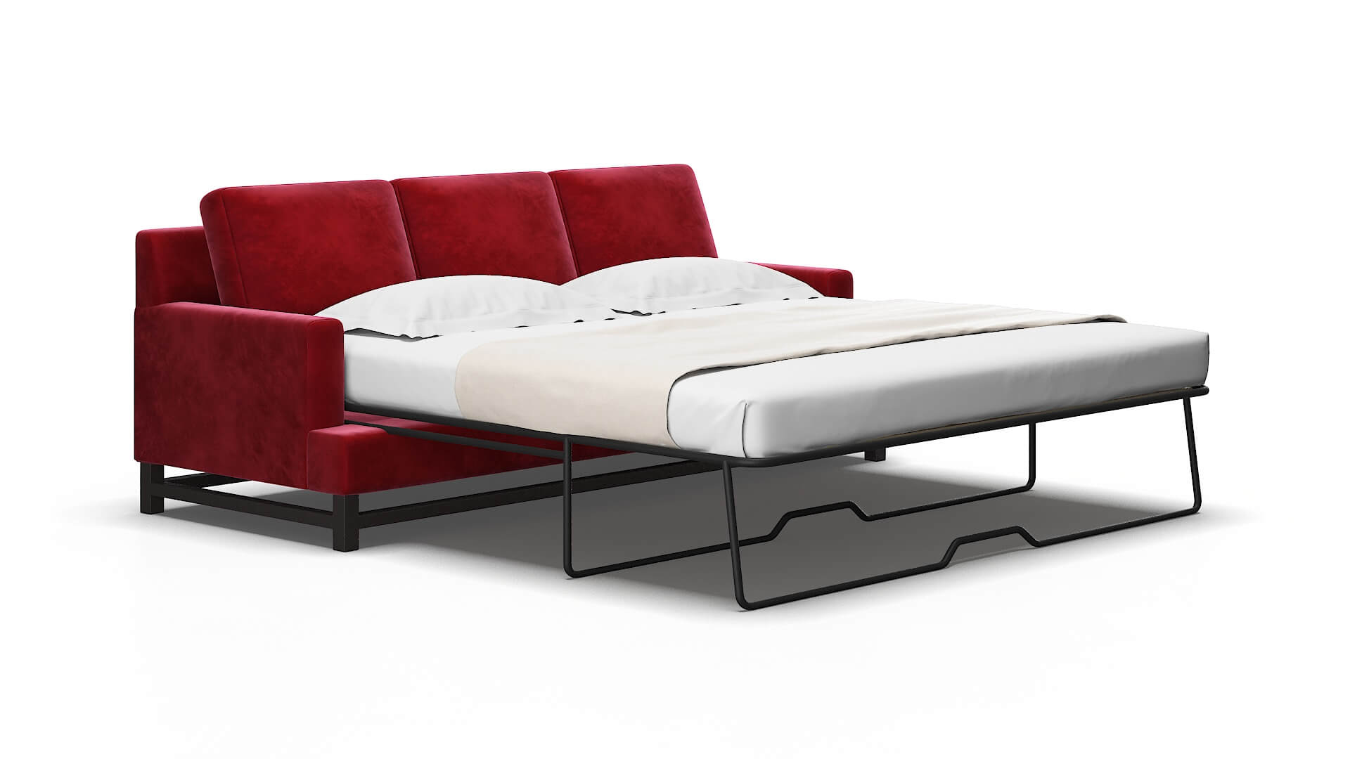 Houston Royale Ruby Sofa Sleeper Espresso legs 2