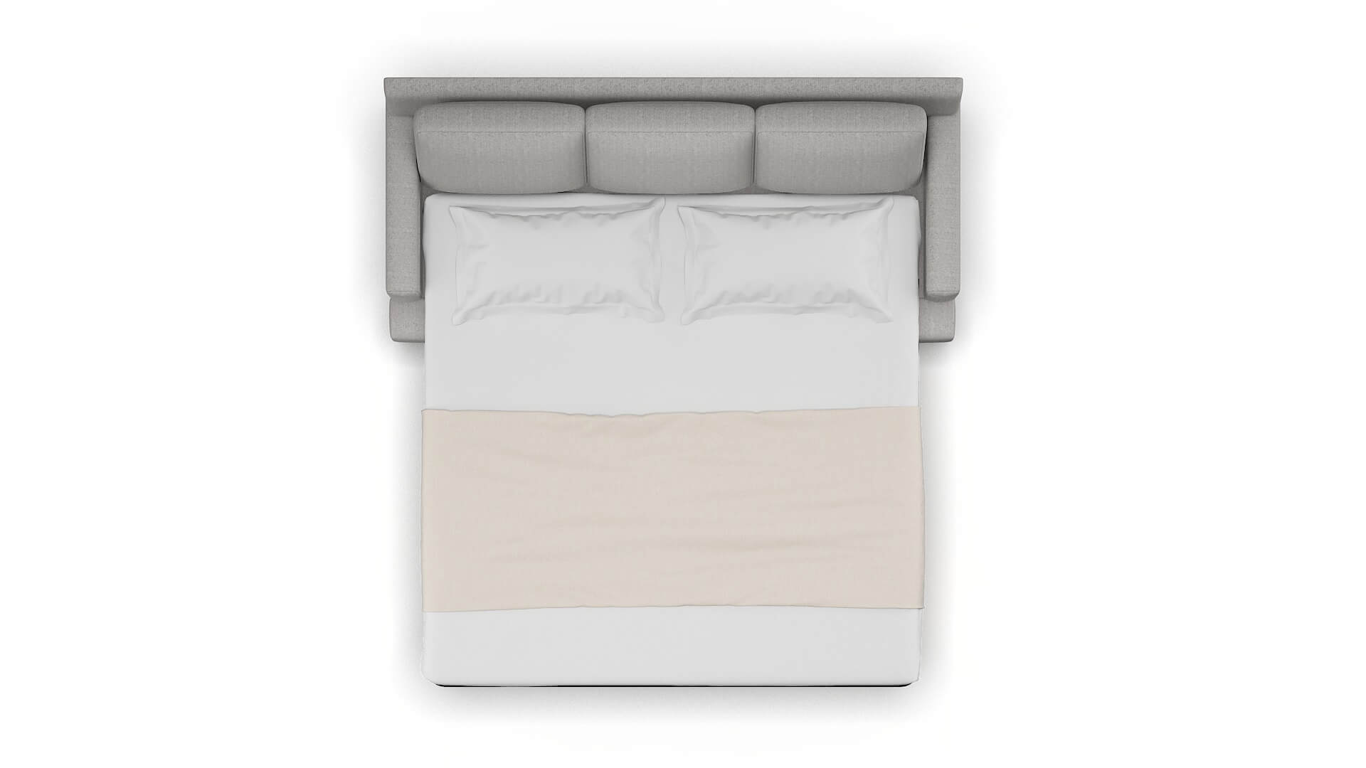 Houston Sasha Silver Sofa Sleeper Espresso legs 3