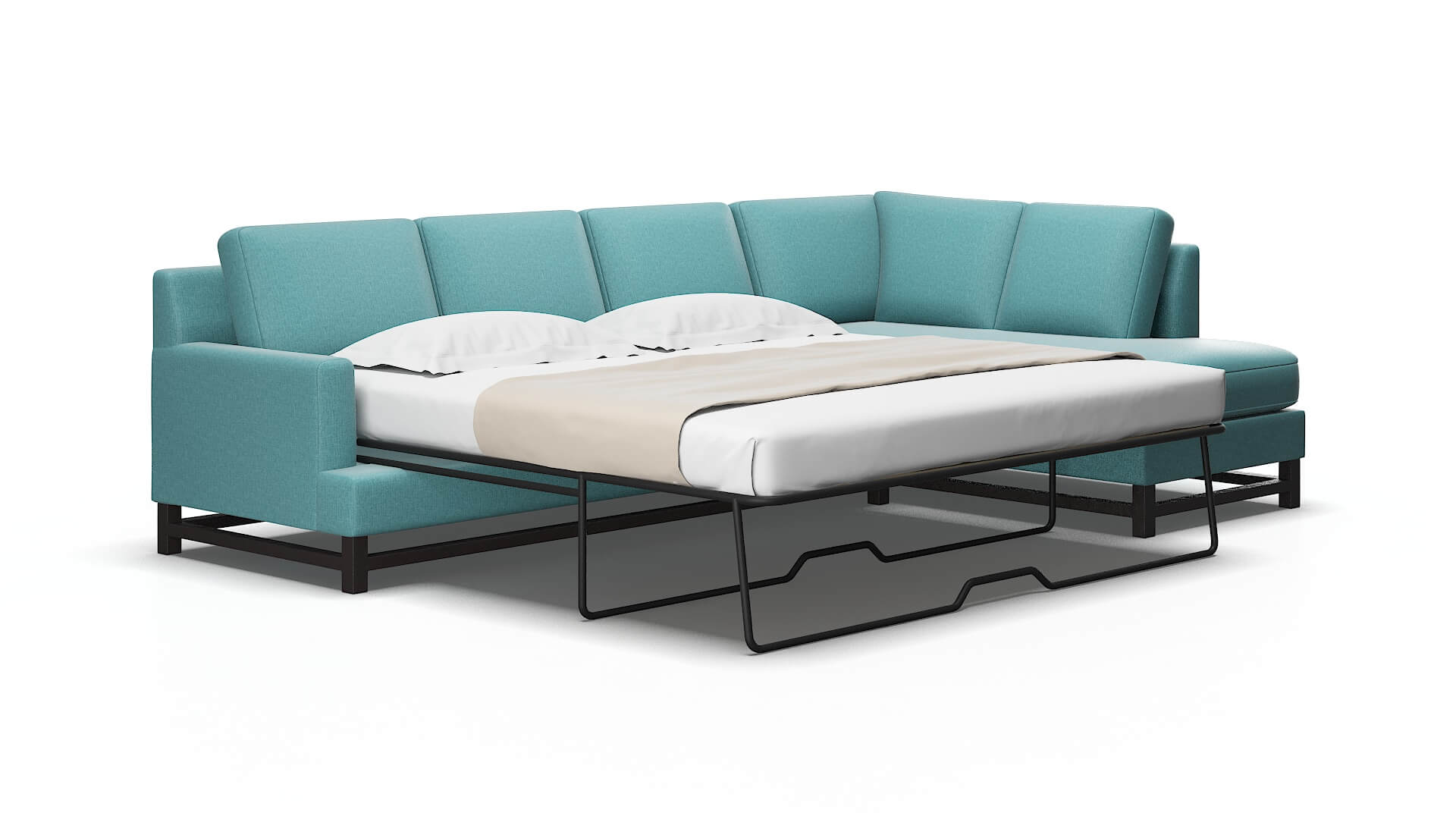 Houston Simplex aquavita Panel sleeper Espresso Legs  2