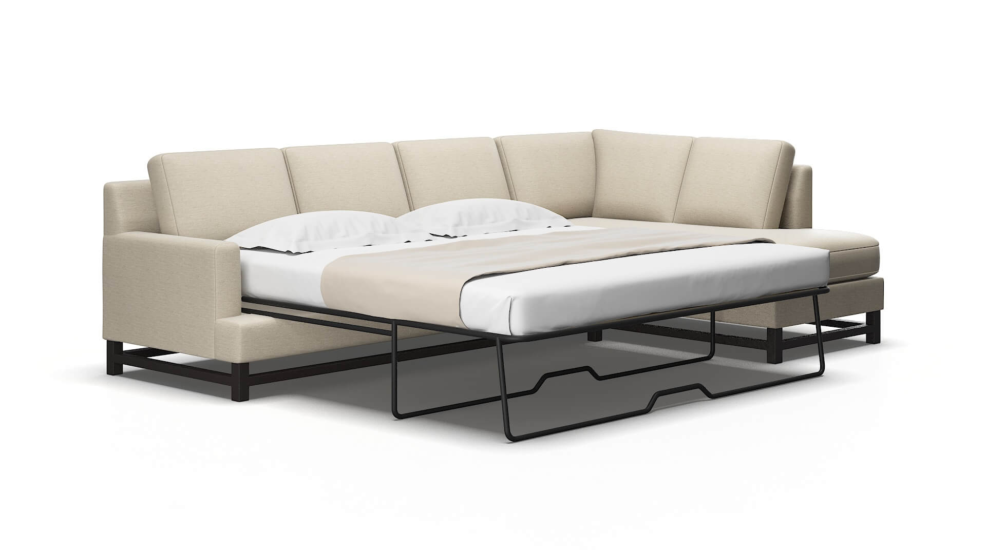 Houston Sosoftness 72 Panel Sleeper espresso legs 2