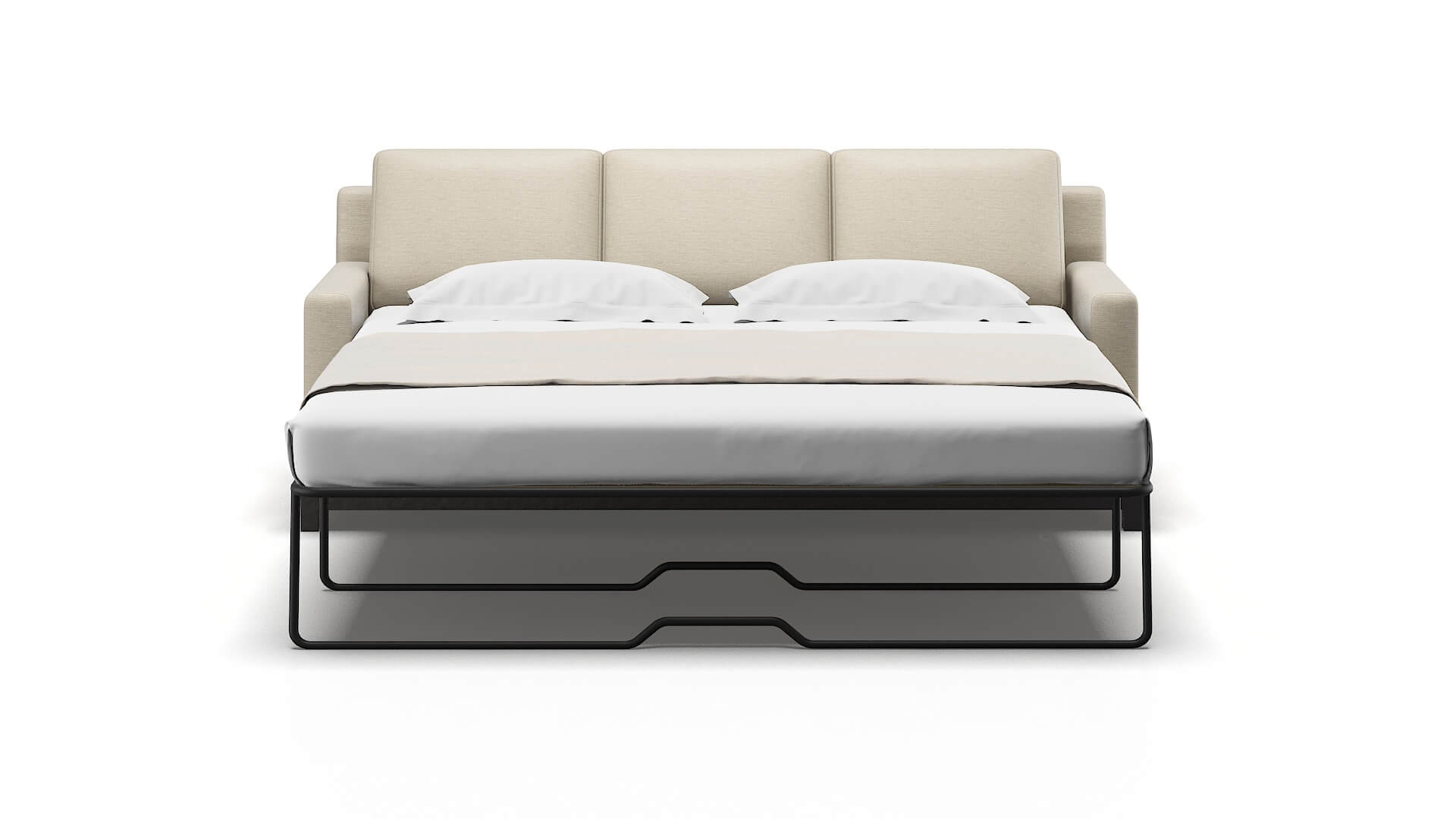 Houston Sosoftness 72 Sofa Sleeper Espresso legs 1