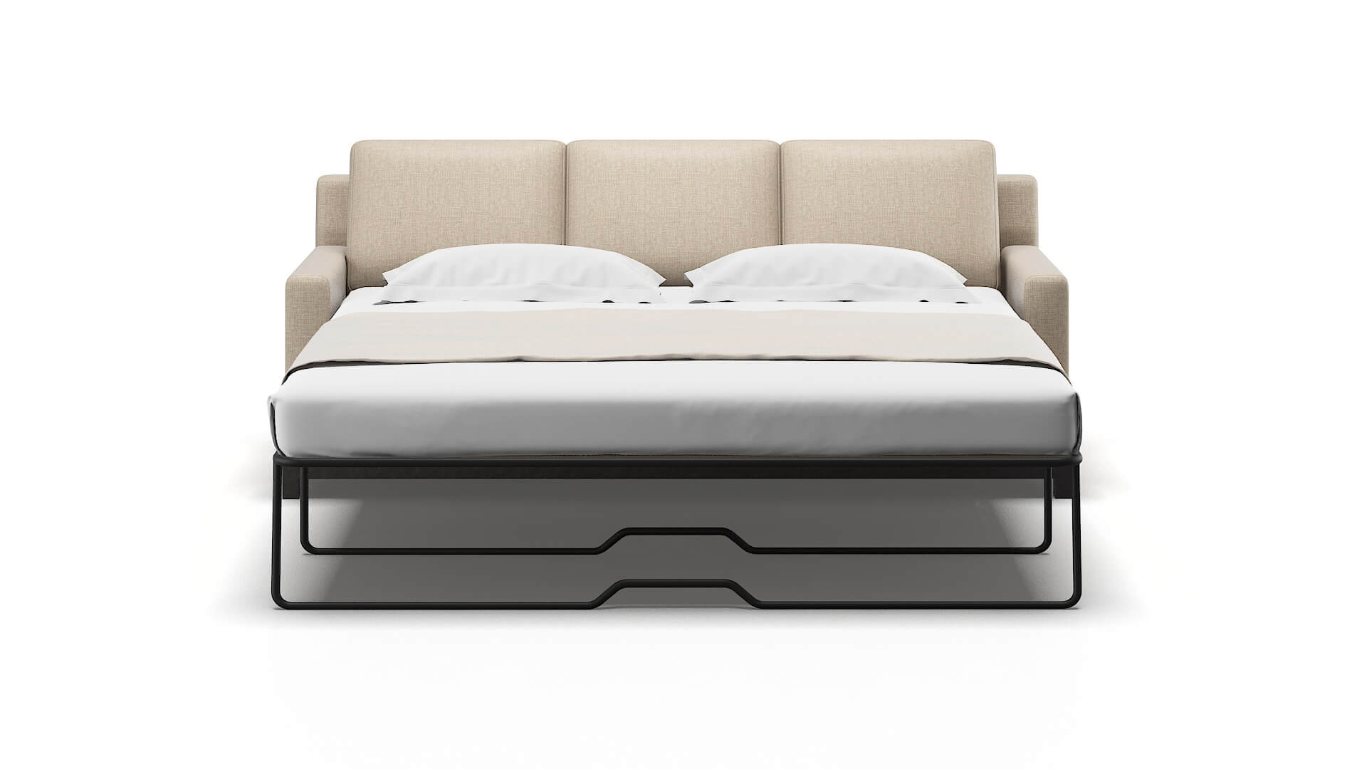 Houston Sosoftness 74 Sofa Sleeper Espresso legs 1