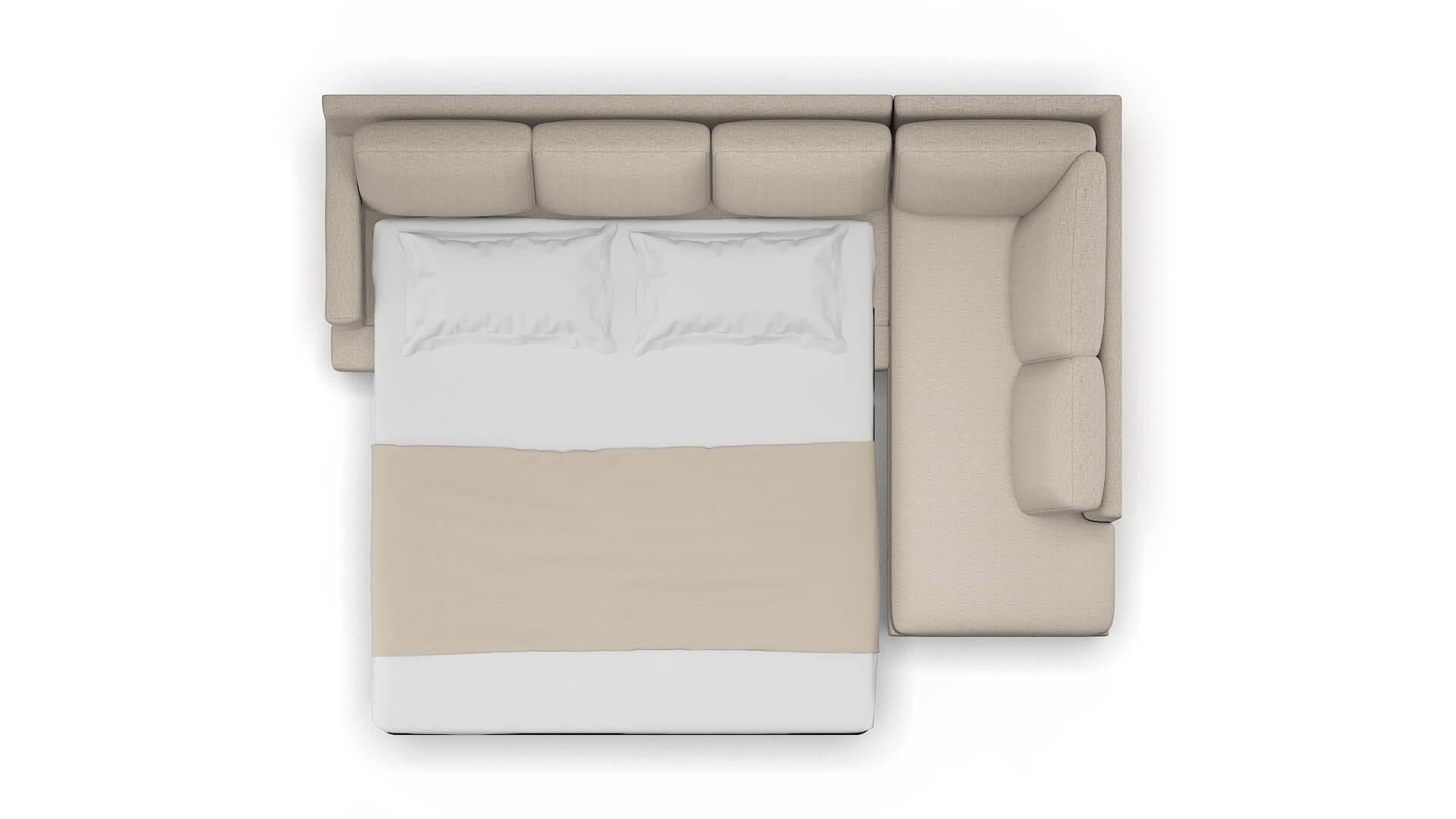 Houston Urban_d Steel Panel Sleeper Espresso legs 3