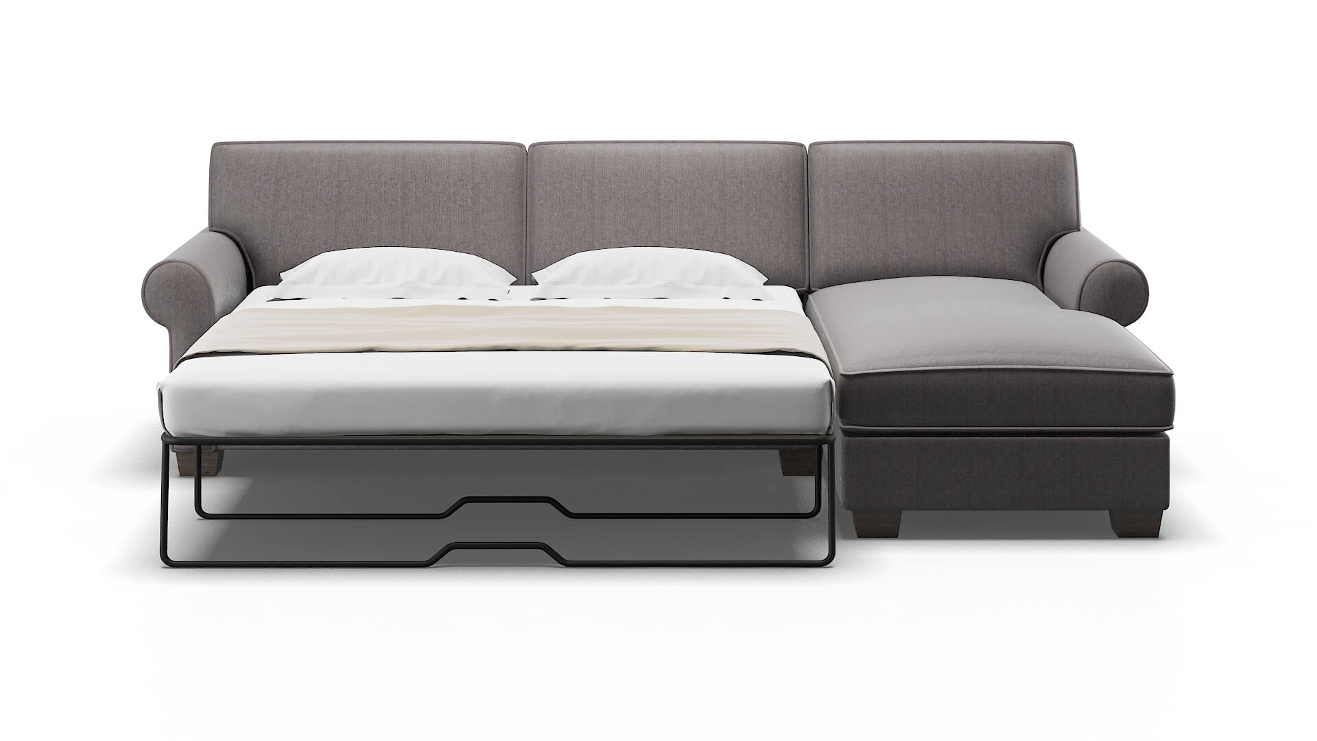 Isabel Atlas_plz Silver Panel Sleeper Espresso legs 1