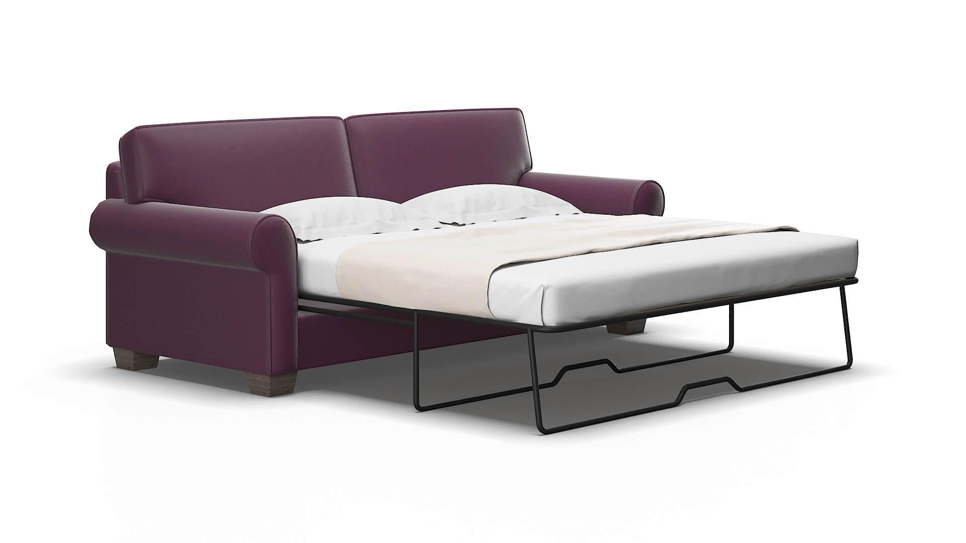 Isabel Bella Aubergine Sofa Sleeper 2