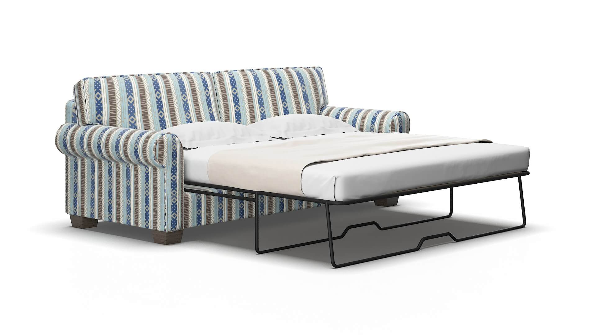 Isabel Bodhi indigo Sofa sleeper Espresso Legs  2