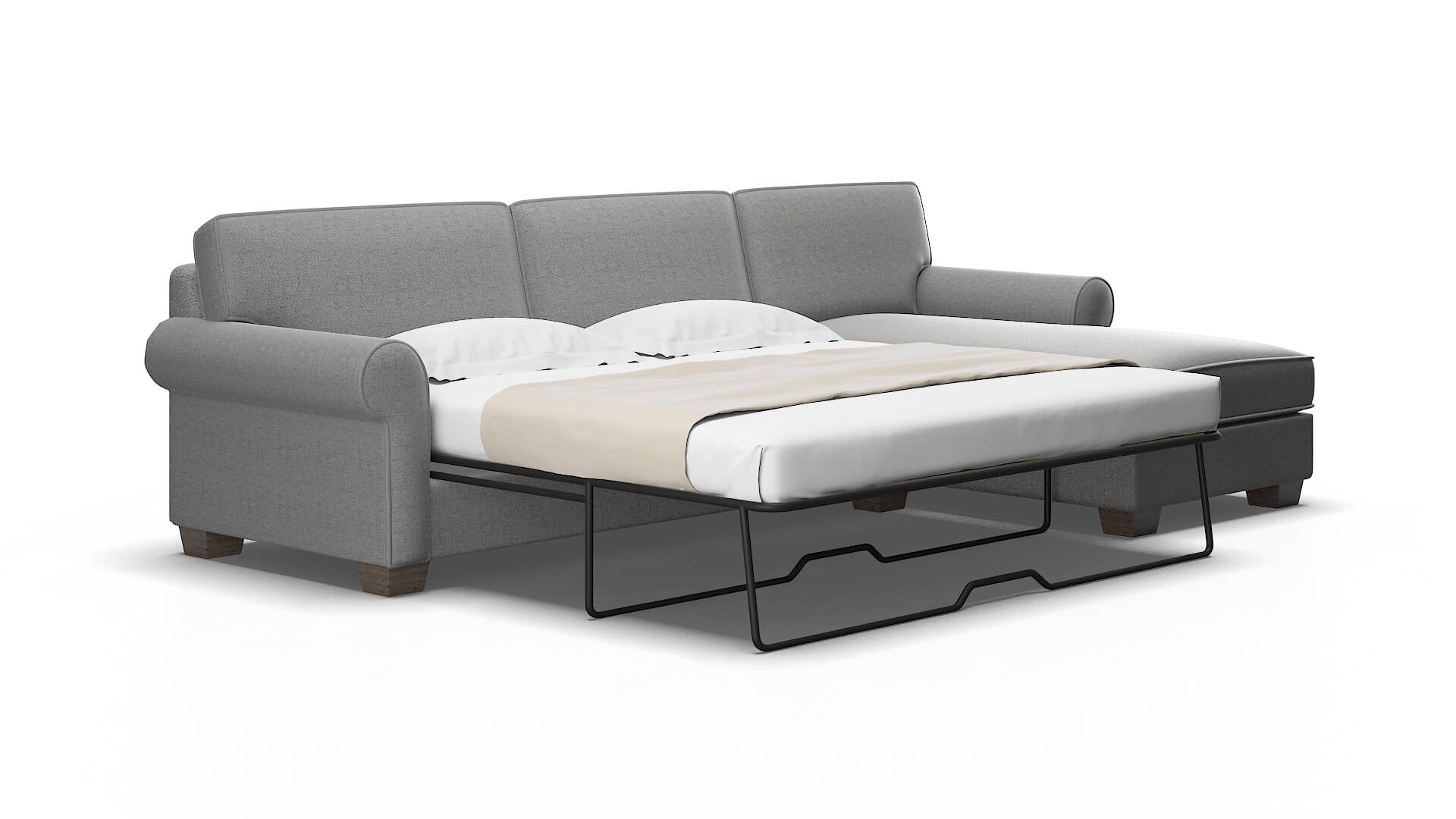 Isabel Catalina steel Panel sleeper Espresso Legs  2