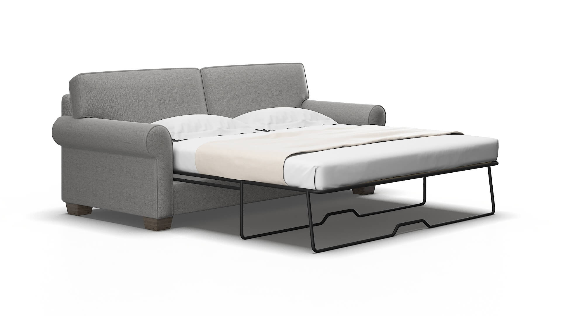 Isabel Catalina steel Sofa sleeper Espresso Legs  2