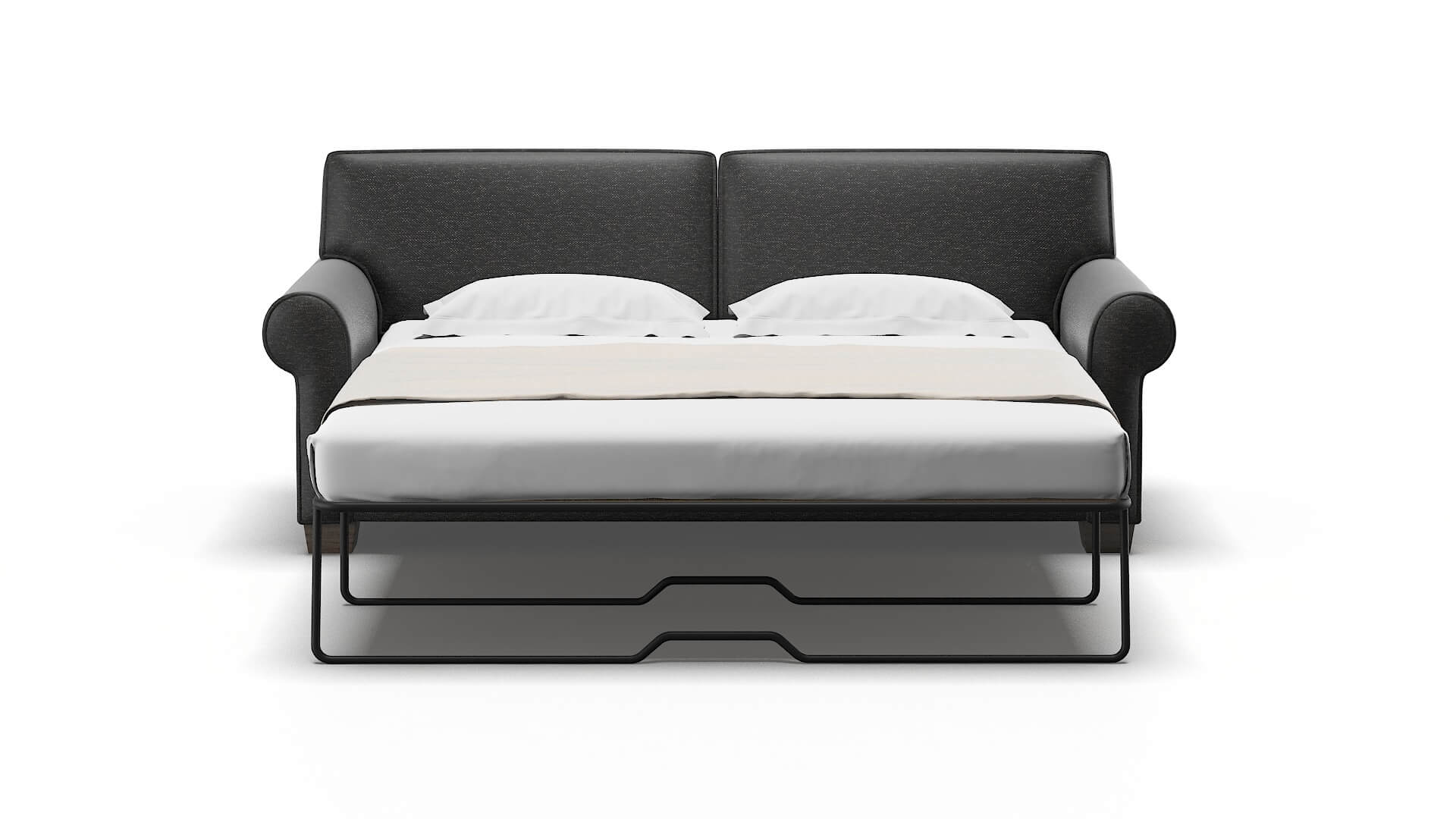Isabel Chance Denim Sofa Sleeper Espresso legs 1