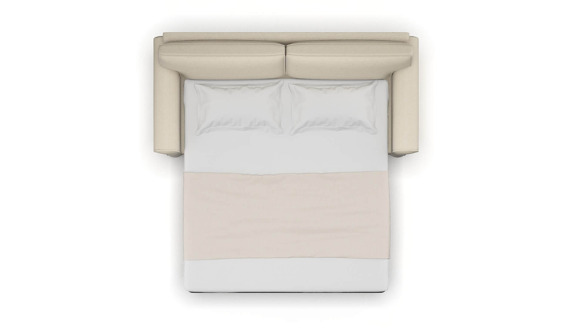 Isabel Chance Sand Sofa Sleeper Espresso legs 3