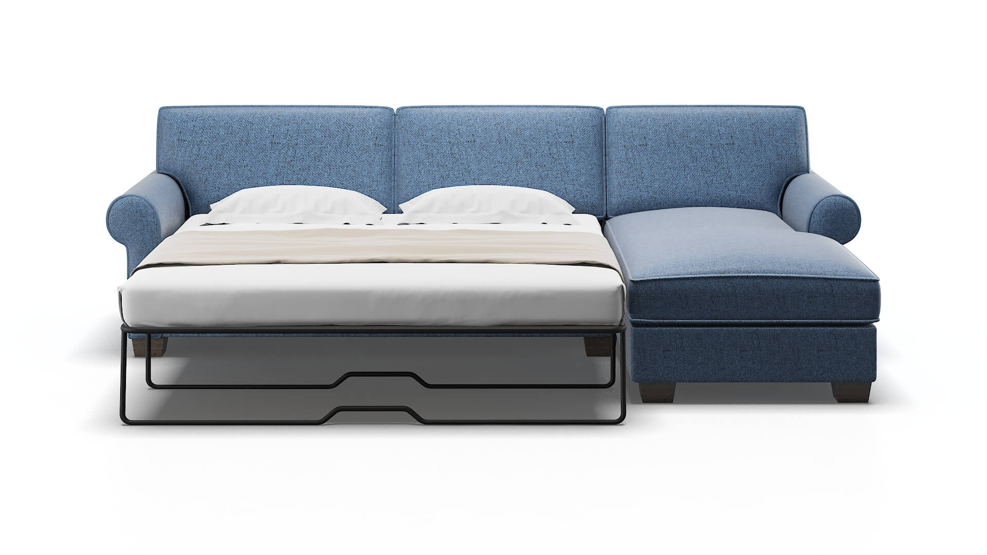 Isabel Clyde Deep_ocean Panel Sleeper Espresso legs 1