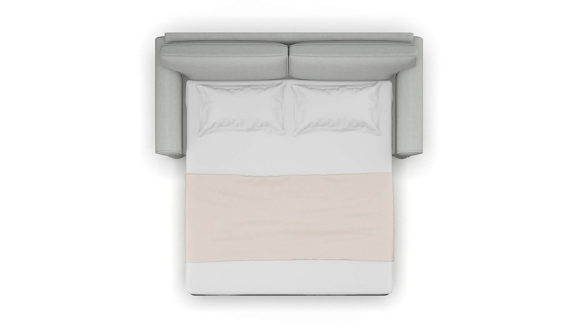 Isabel Dawson Platinum Sofa Sleeper Espresso legs 3