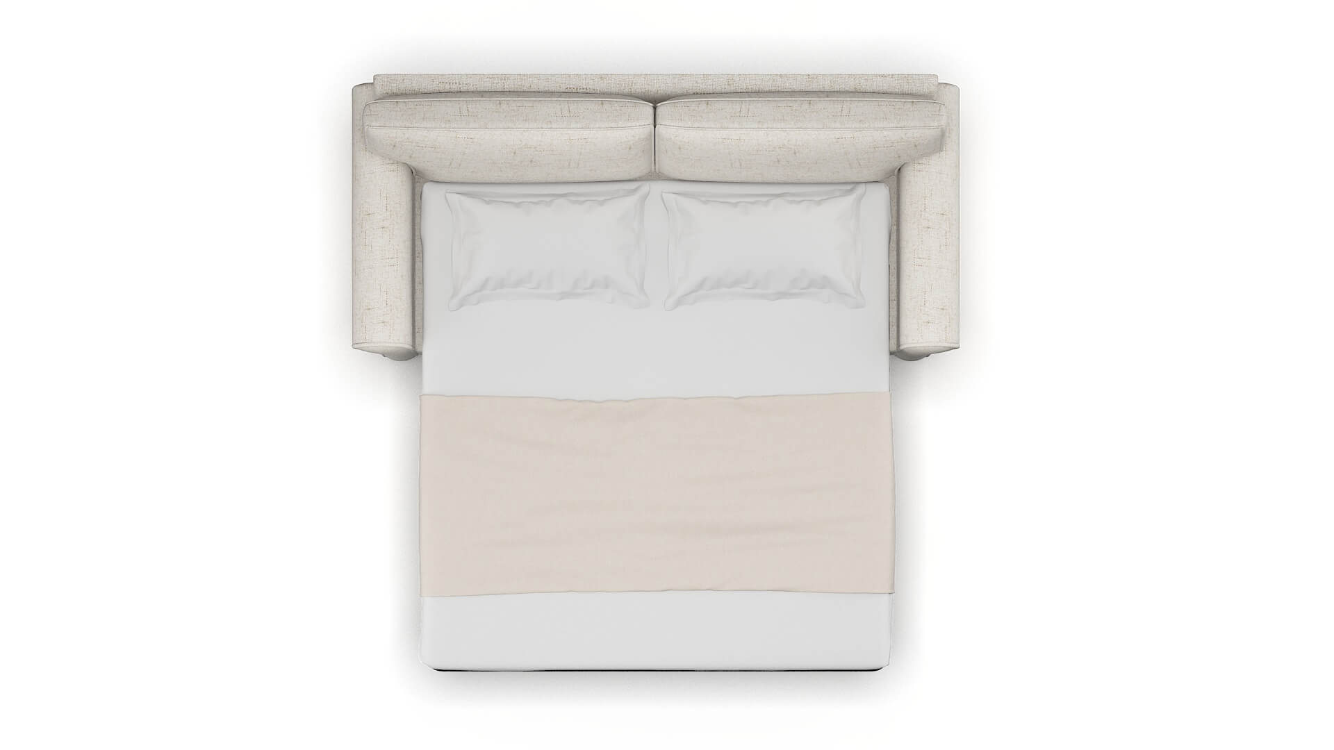 Isabel Derby Taupe Sofa Sleeper Espresso legs 3