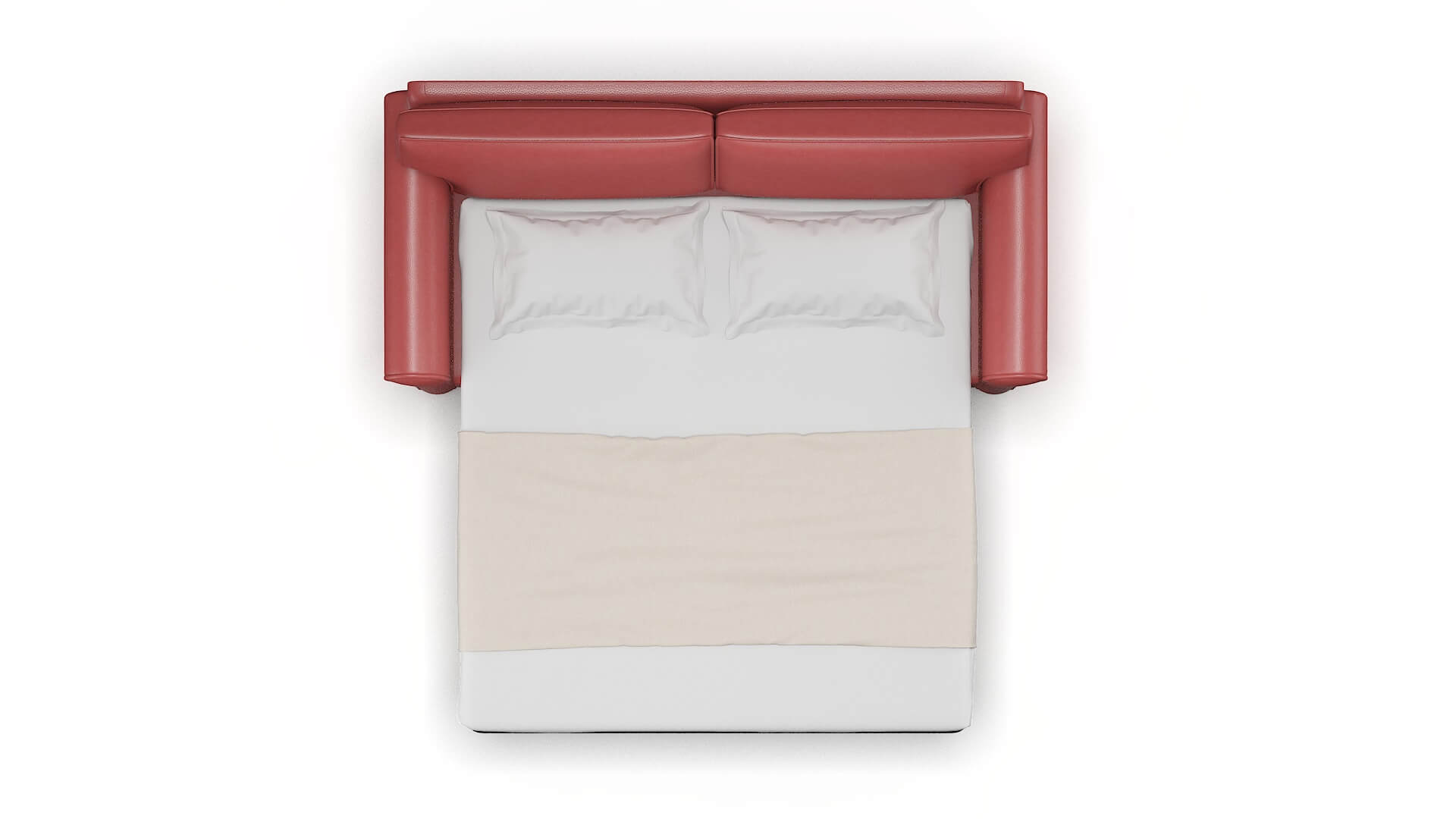 Isabel Dillion Cordovan Sofa Sleeper Espresso legs 3