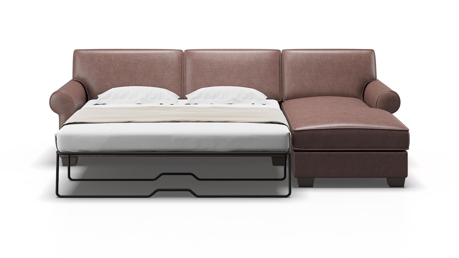 Isabel Ford Brown Panel Sleeper Espresso legs 1