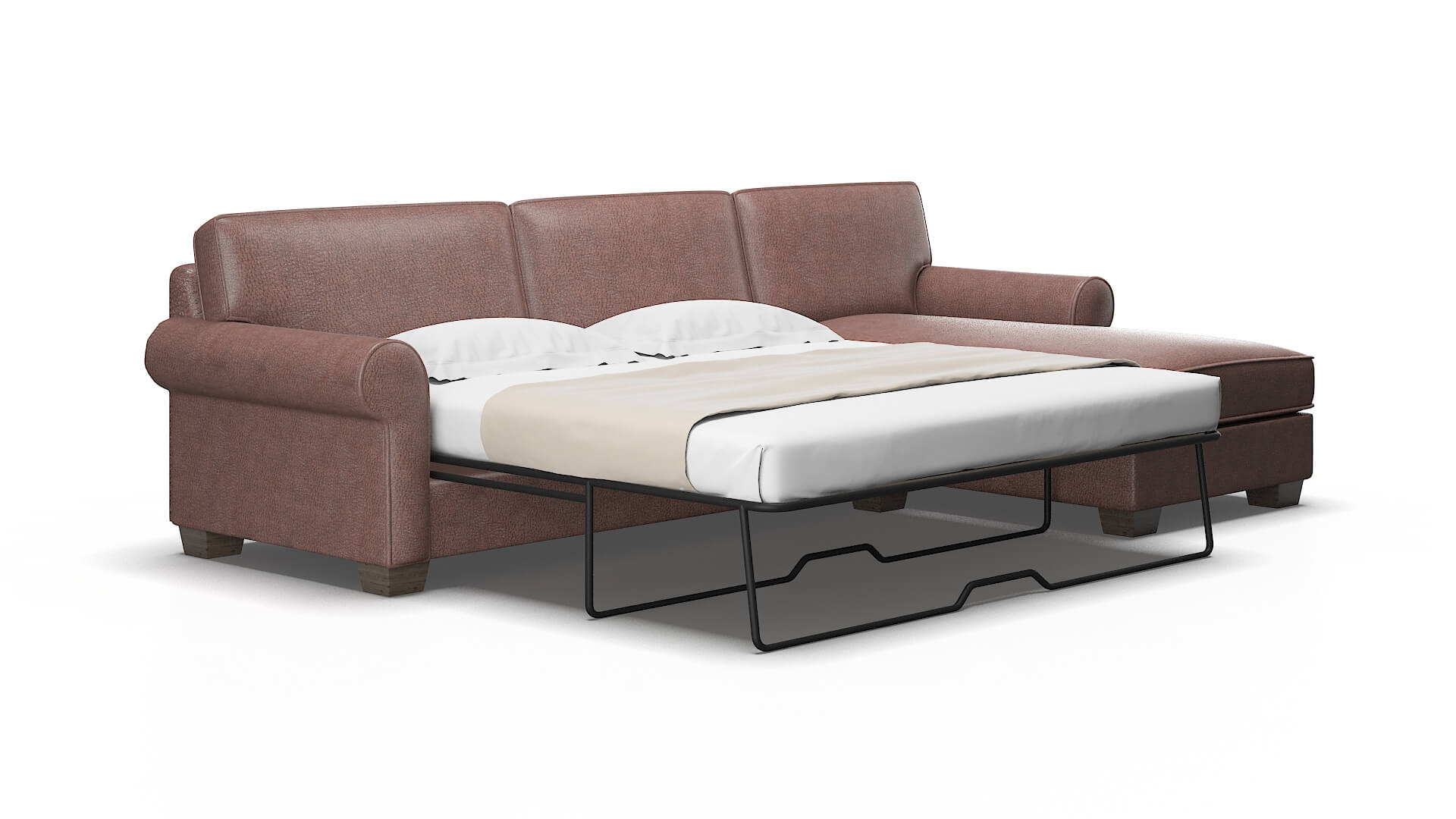 Isabel Ford Brown Panel Sleeper Espresso legs 2