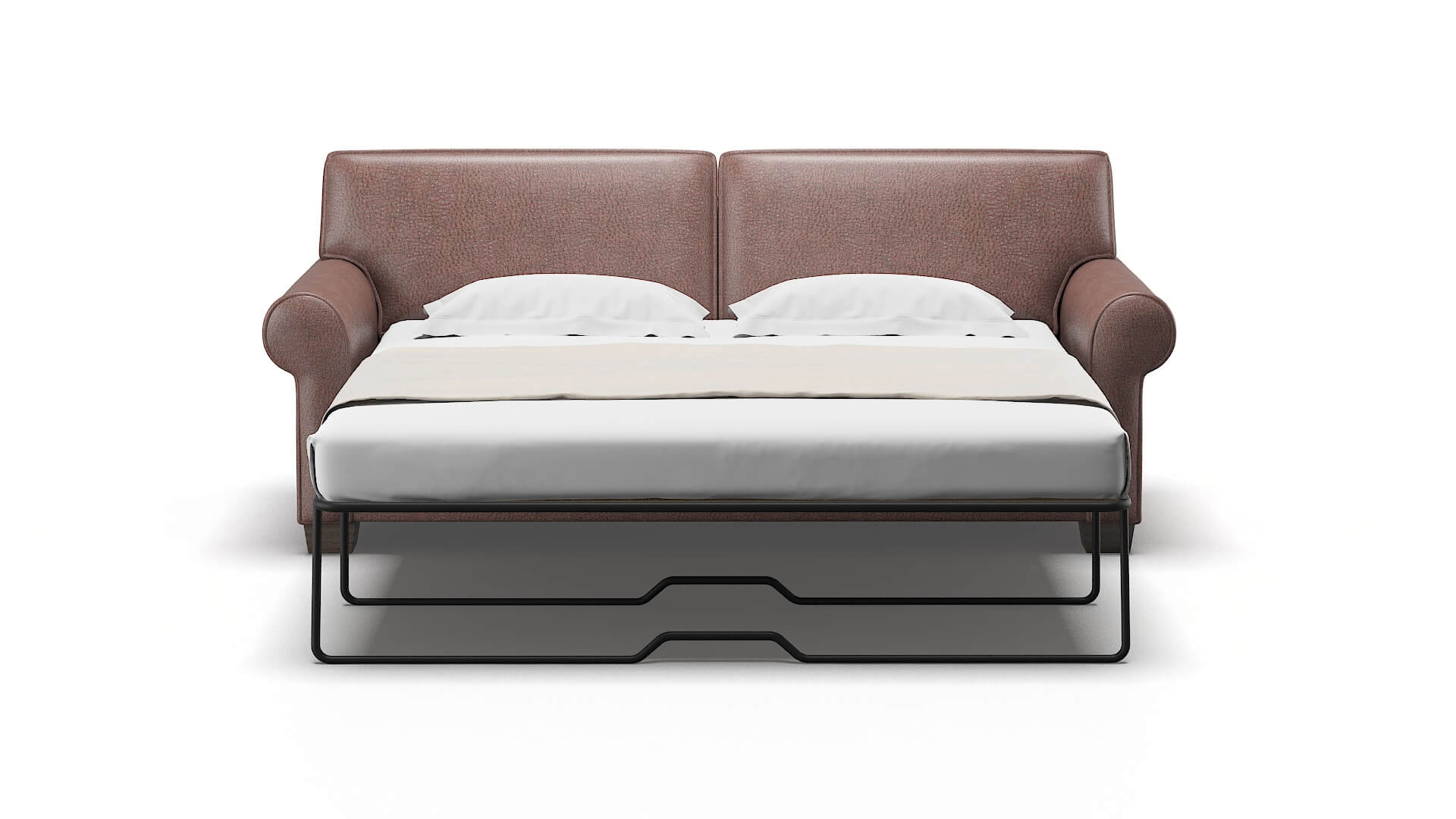 Isabel Ford Brown Sofa Sleeper Espresso legs 1