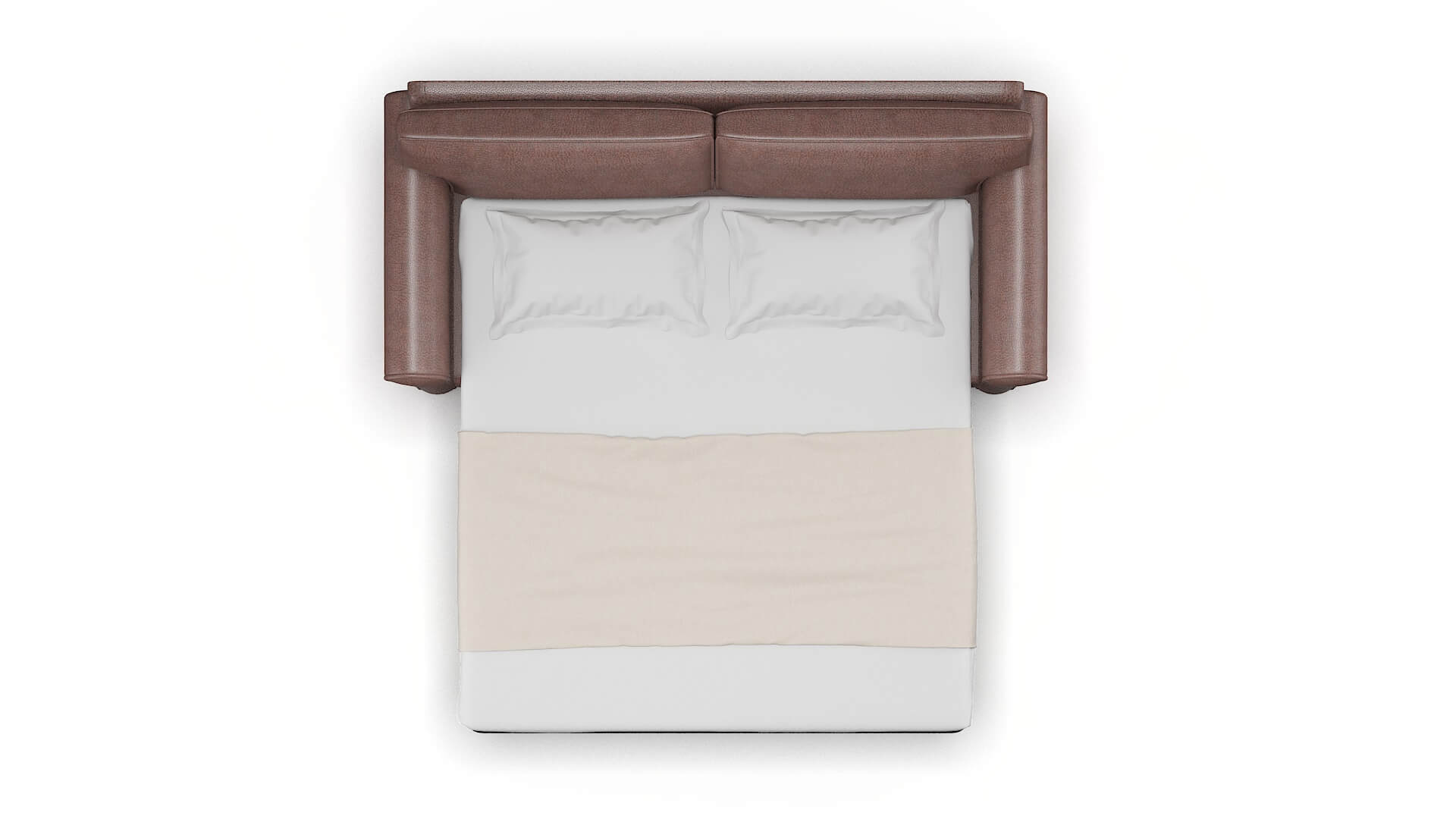 Isabel Ford Brown Sofa Sleeper Espresso legs 3