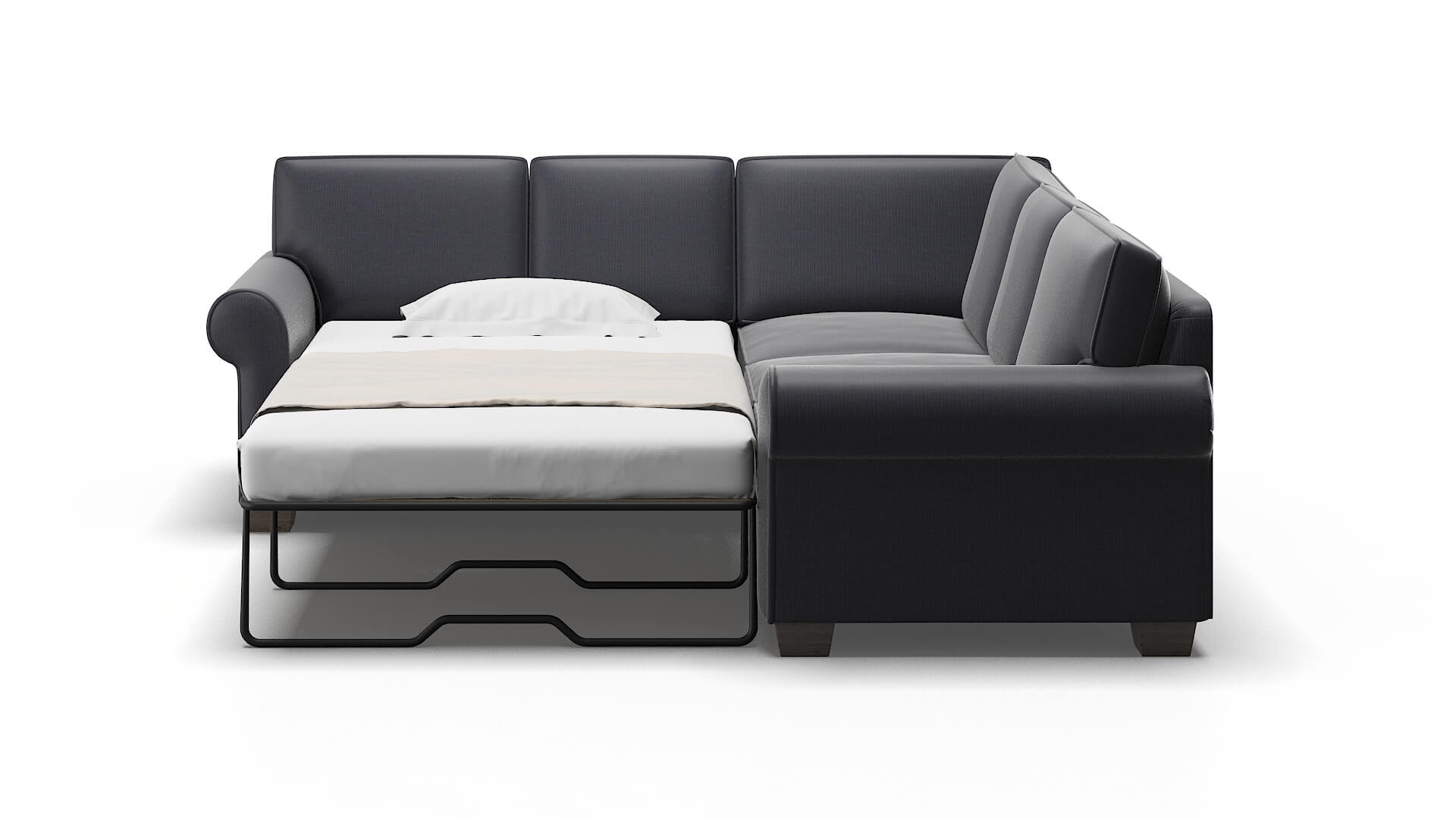 Isabel Hepburn_hrp Deep_sea Sectional Sleeper Espresso legs 1