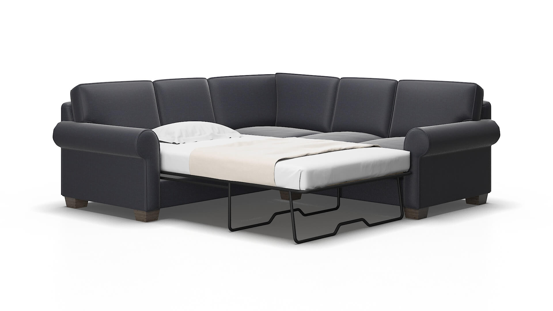 Isabel Hepburn_hrp Deep_sea Sectional Sleeper Espresso legs 2