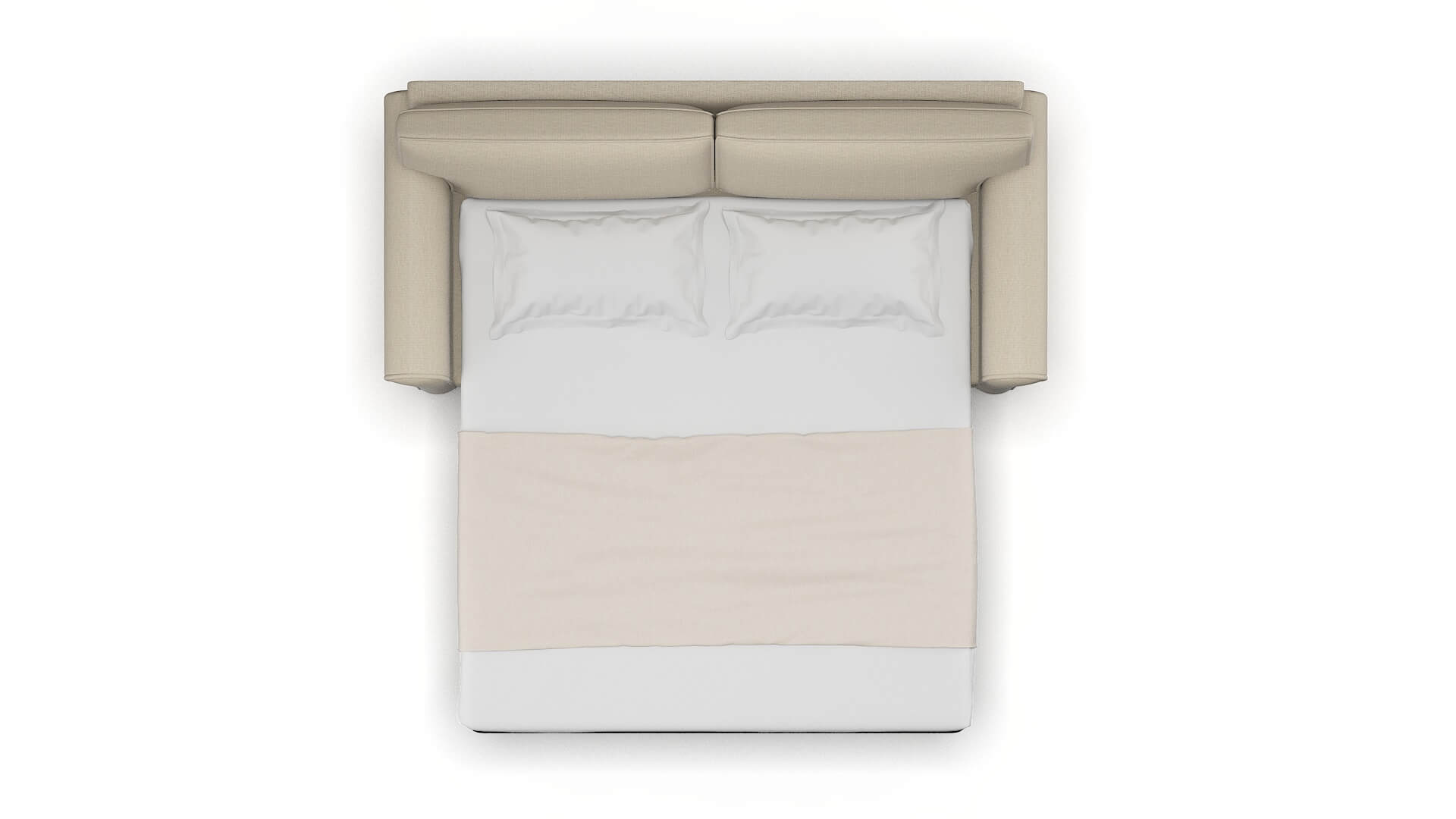 Isabel Insight Barley Sofa Sleeper Espresso legs 3