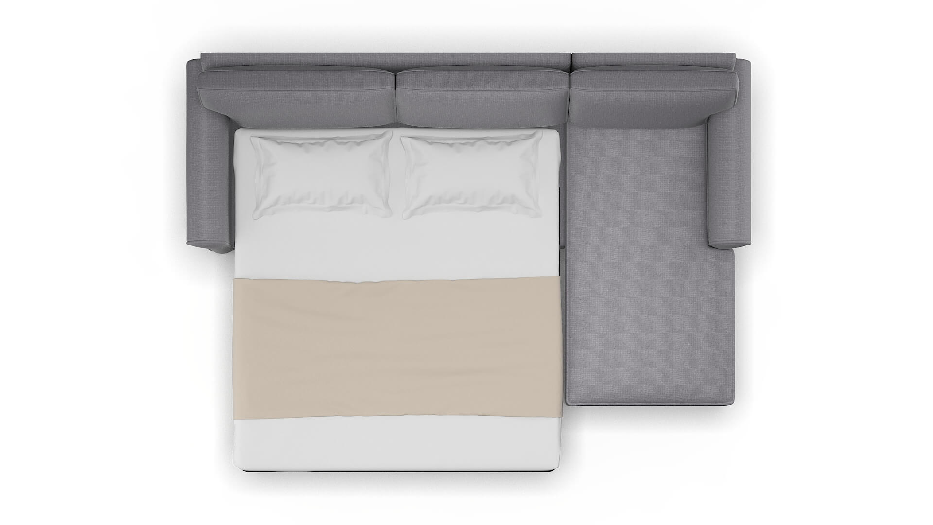 Isabel Insight Denim Panel Sleeper Espresso legs 3