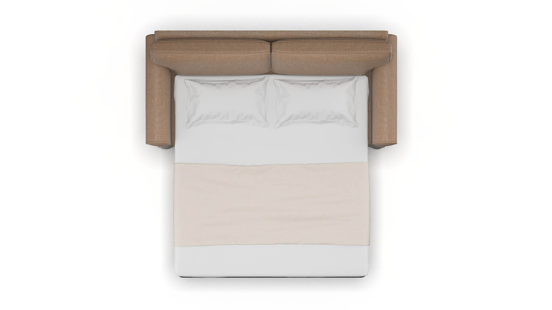 Isabel Keylargo Mink Sofa Sleeper Espresso legs 3