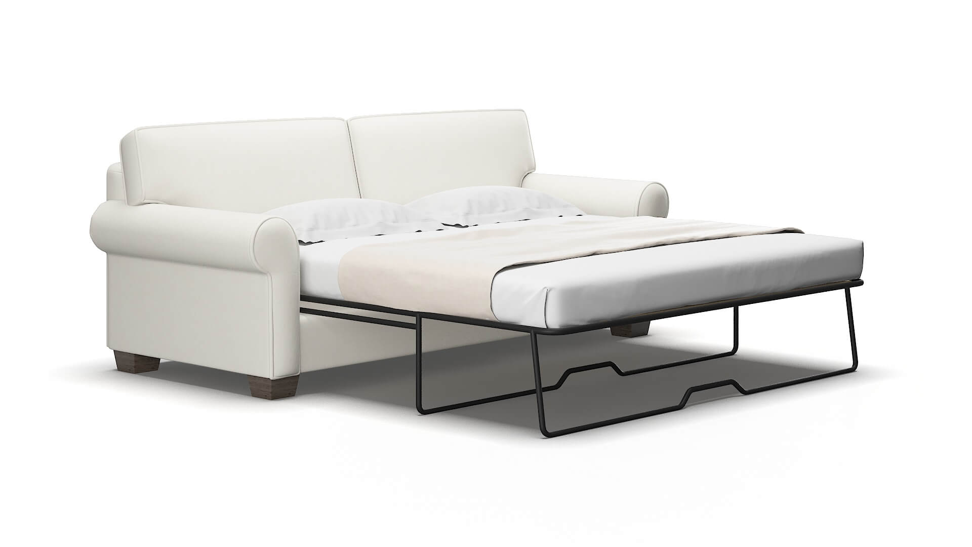 Isabel Keylargo oatmeal Sofa sleeper Espresso Legs  2