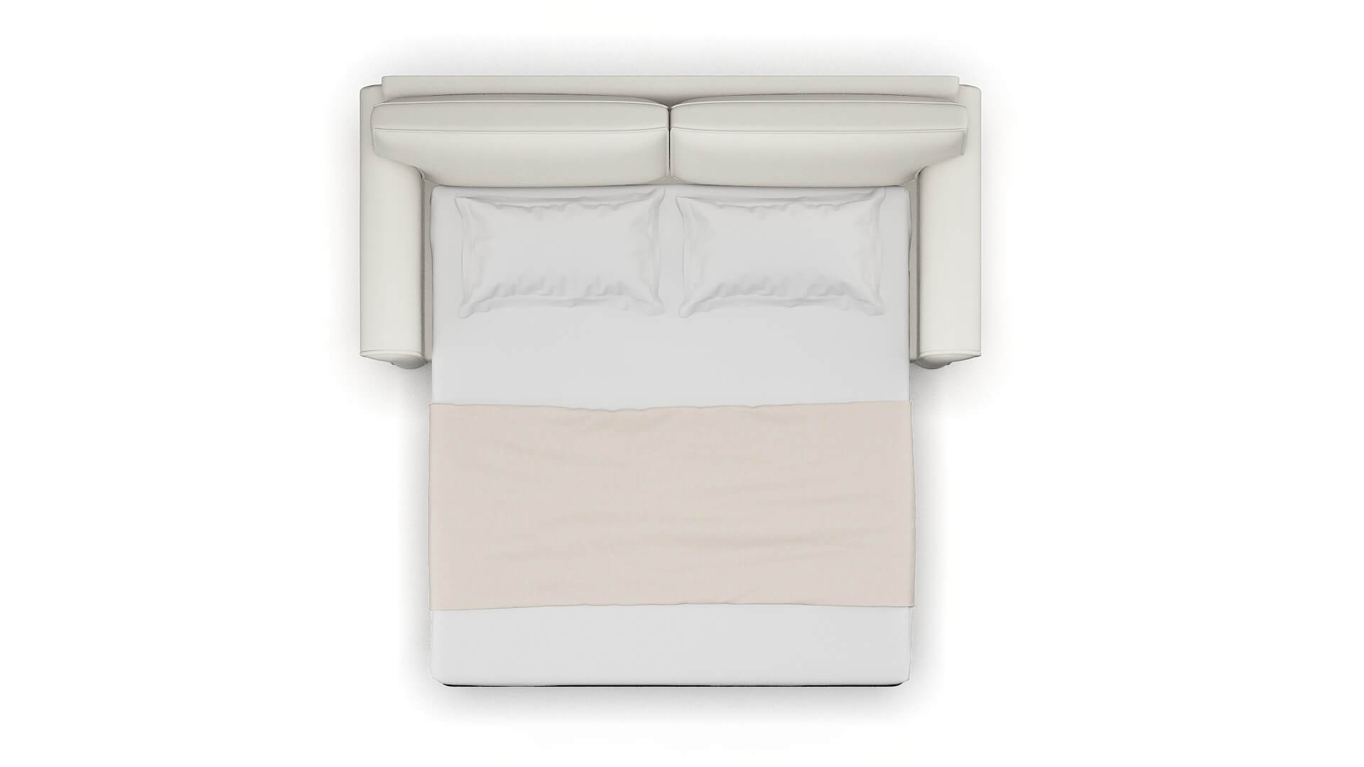 Isabel Keylargo Oatmeal Sofa Sleeper Espresso legs 3